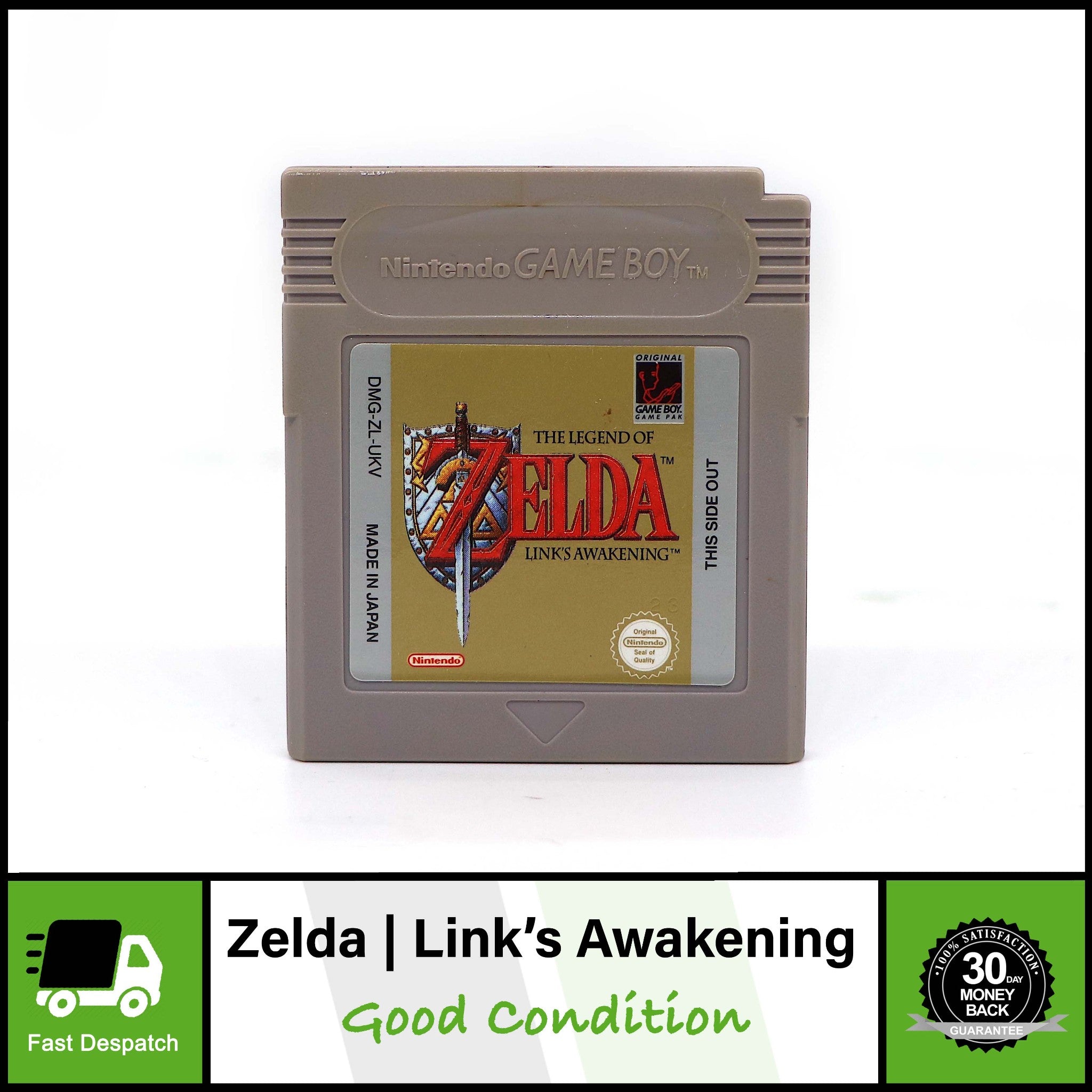 The Legend of Zelda: Link's Awakening | Nintendo Gameboy Original | Cart UKV