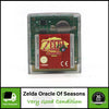 The Legend Of Zelda Oracle Of Seasons | Nintendo Gameboy Color GBC Game Cart