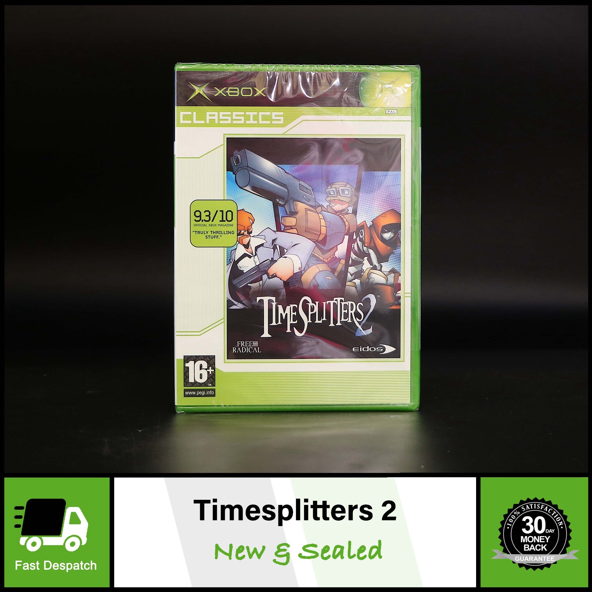 Timesplitters 2 | Original Microsoft Xbox Game | New & Sealed