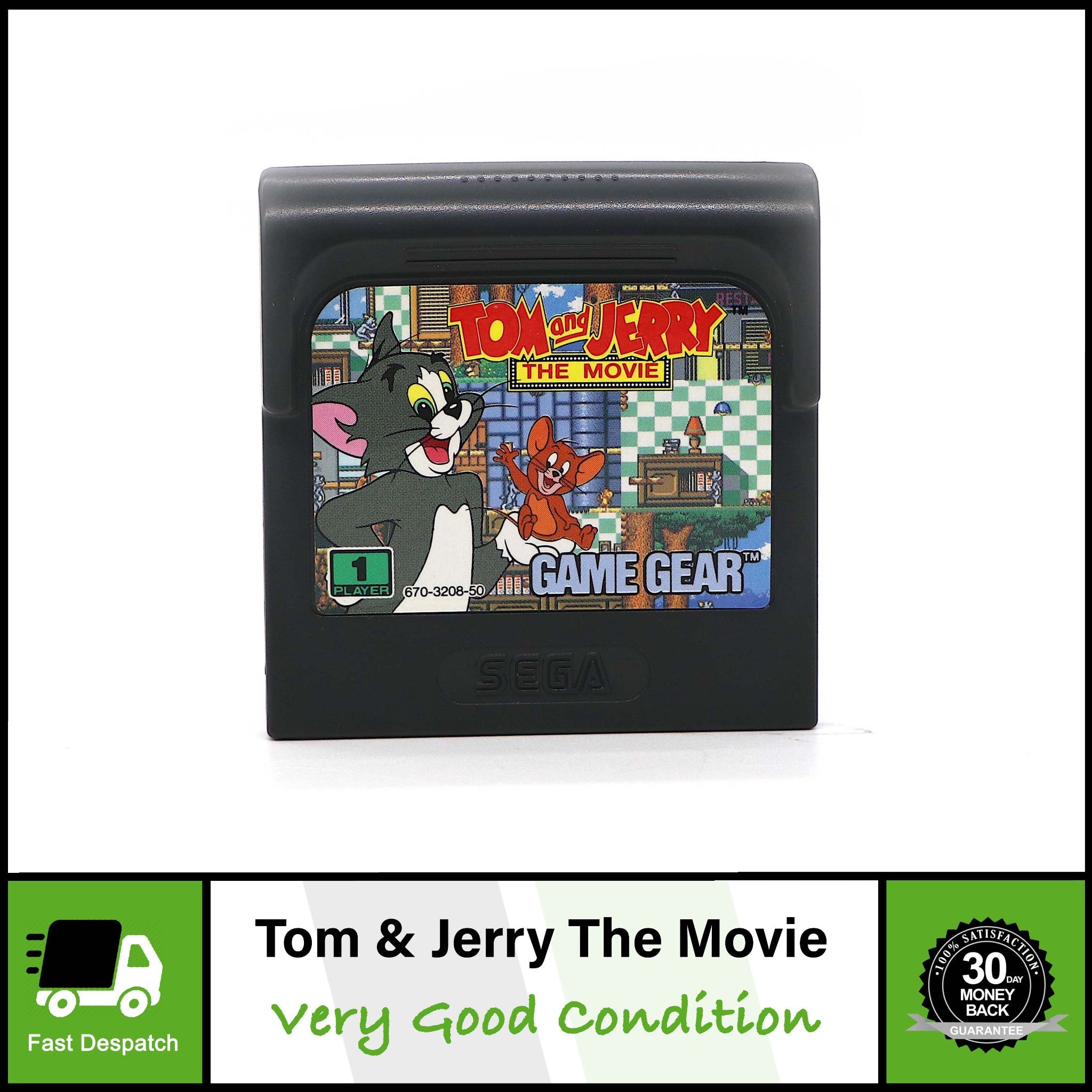 Tom & Jerry The Movie | Sega Game Gear Game | Cart Only!!