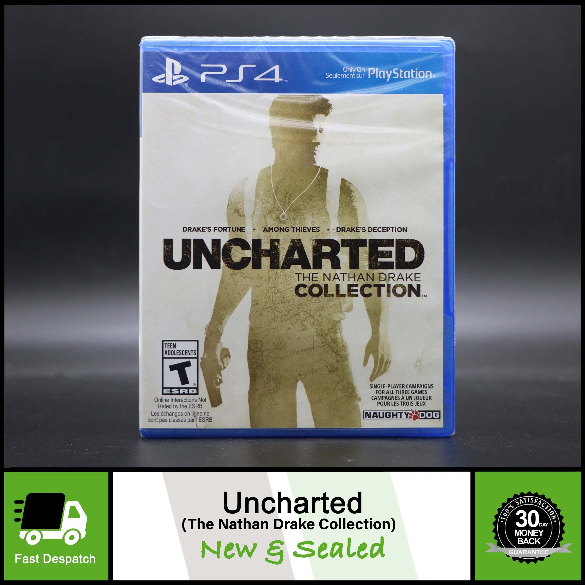 Uncharted | The Nathan Drake Collection | Sony PS4 Game | New & Sealed
