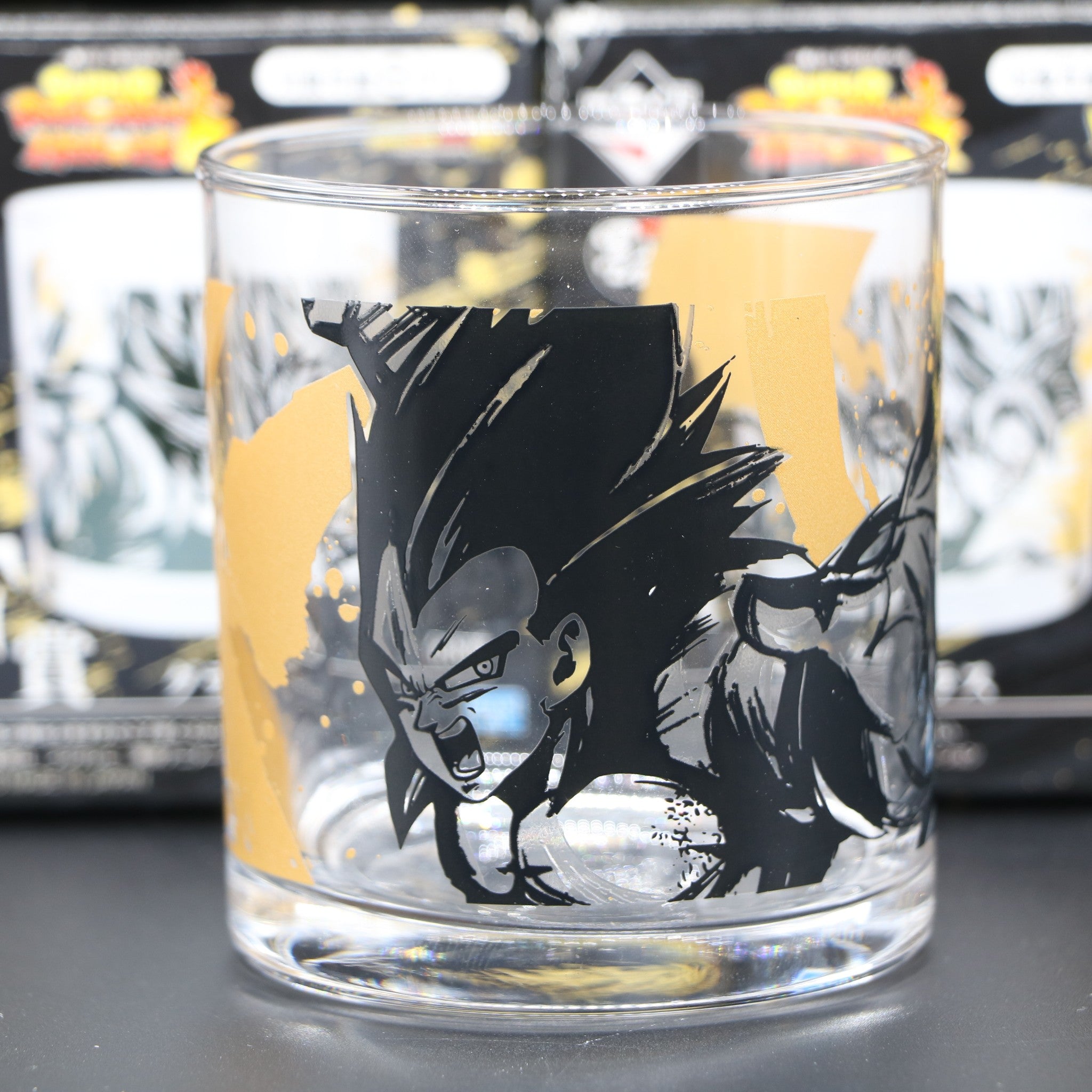 Super Dragon Ball Z Heroes Glass 3 Prize F Vegito Ichiban Kuji Bandai Spirits