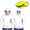 Watchmen Rorschach | Rare Promo White Mask Hoodie | DVD Bluray Xbox 360/PS3 Game