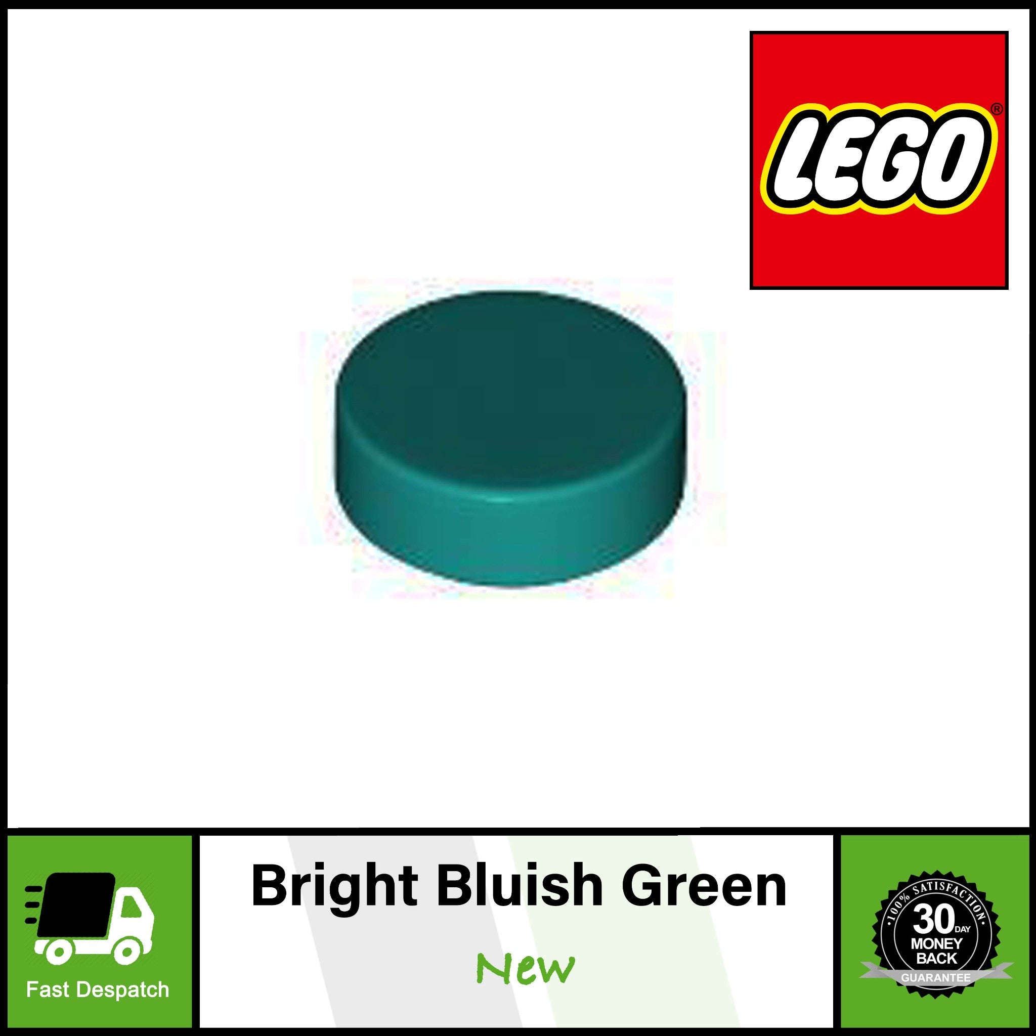 20 40 100 500 LEGO 1x1 Round Flat Tile 35381 | Use With Mosaic Art