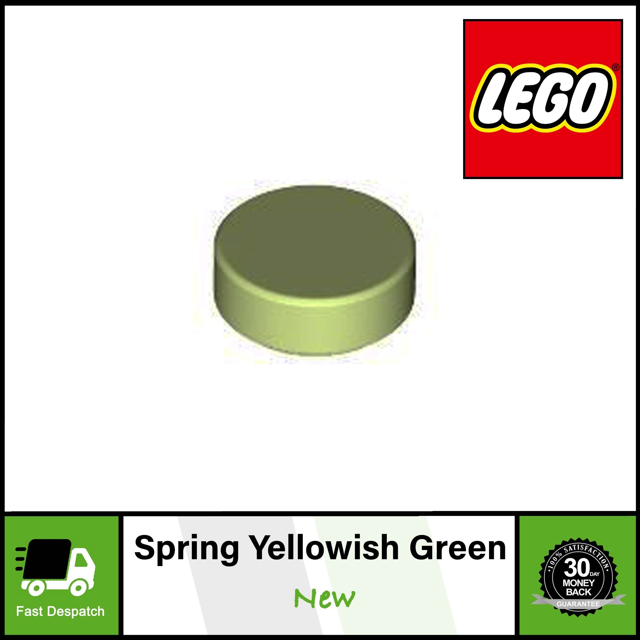 20 40 100 500 LEGO 1x1 Round Flat Tile 35381 | Use With Mosaic Art