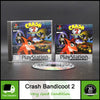 Crash Bandicoot 2 - Cortex Strikes Back - Sony Playstation PSONE PS1 Game - VGC