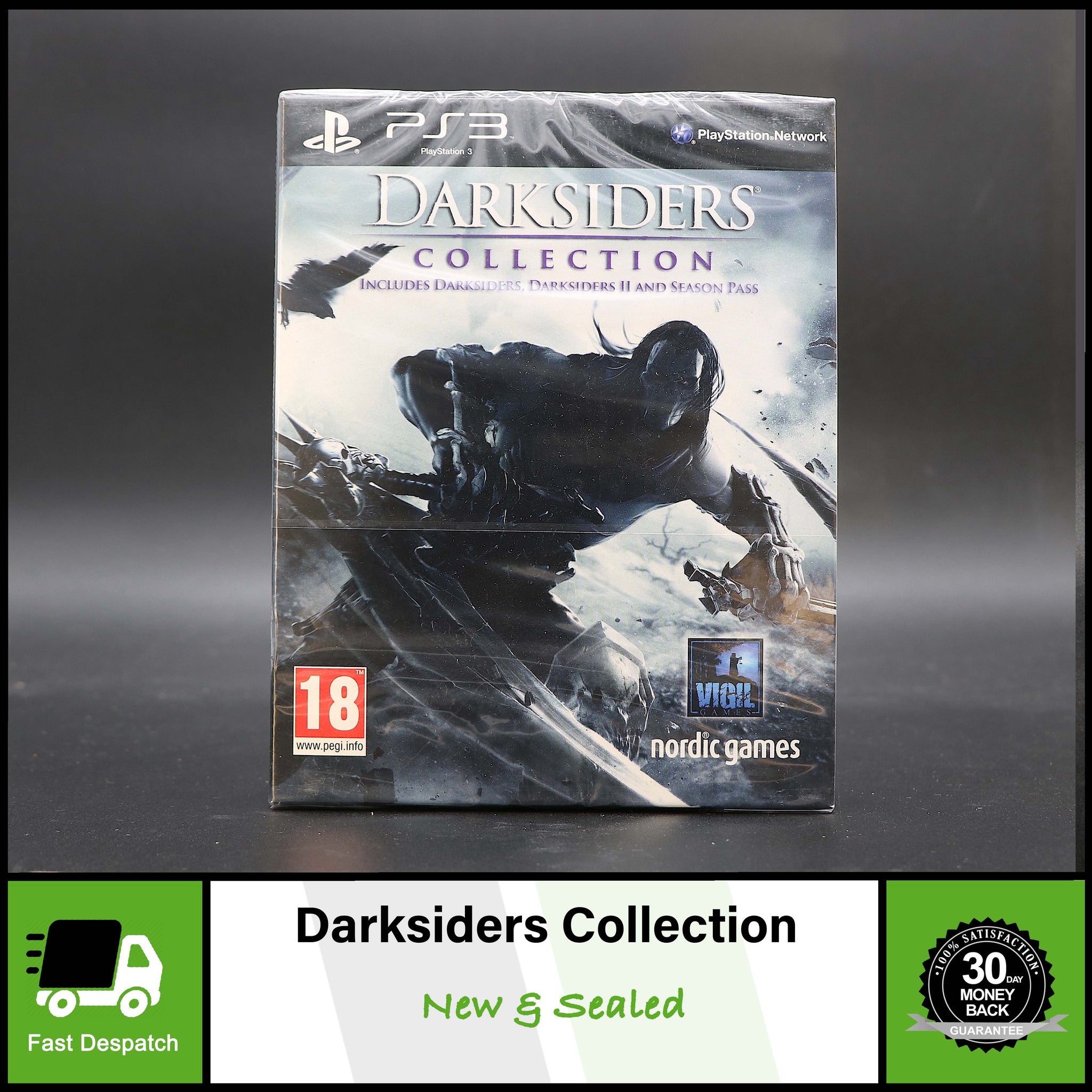 Darksiders Collection | Includes 1 & II (2) | PS3 Sony Playstation 3 Game | New