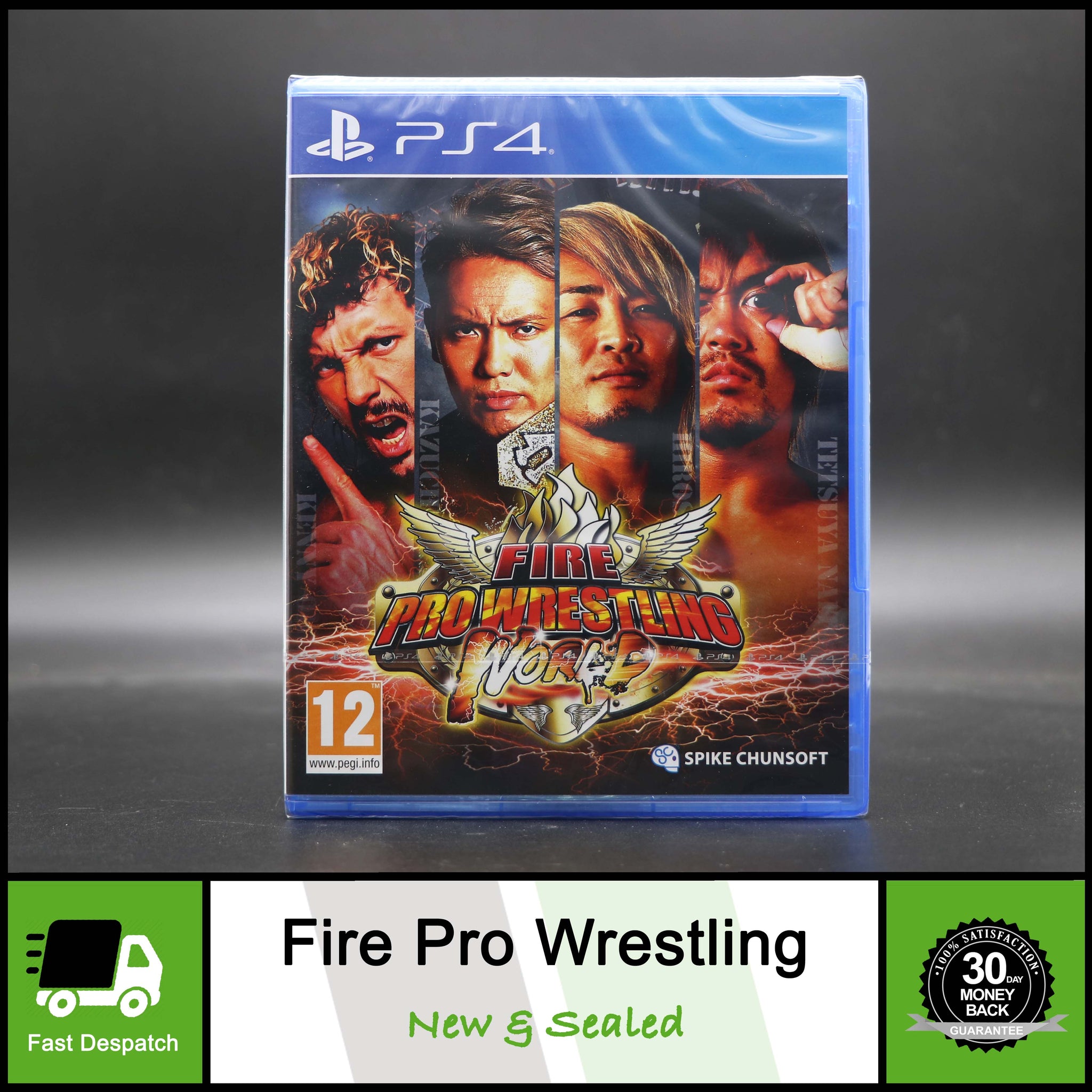 Fire Pro Wrestling World | Sony Playstation PS4 Game | New & Sealed