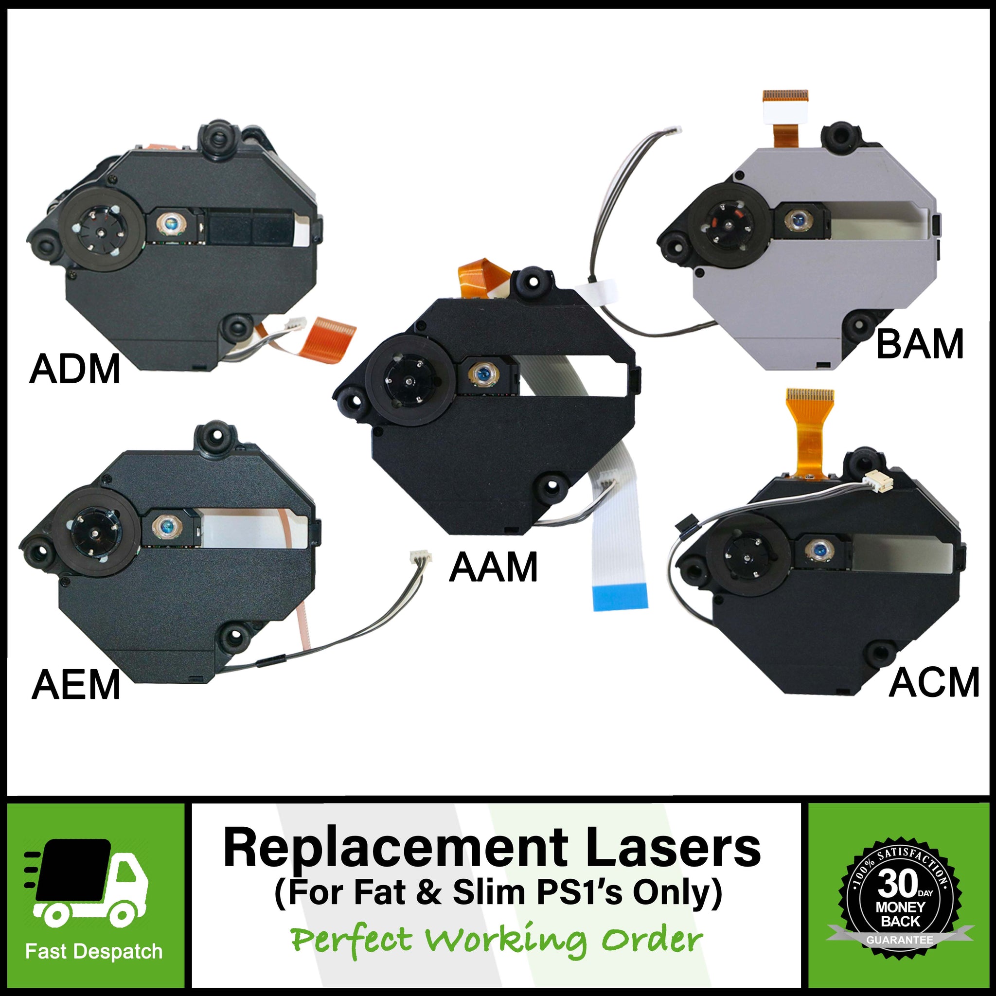 Official Sony Replacement Laser Lens Pickup Driver For Fat & Slim PS1 Consoles