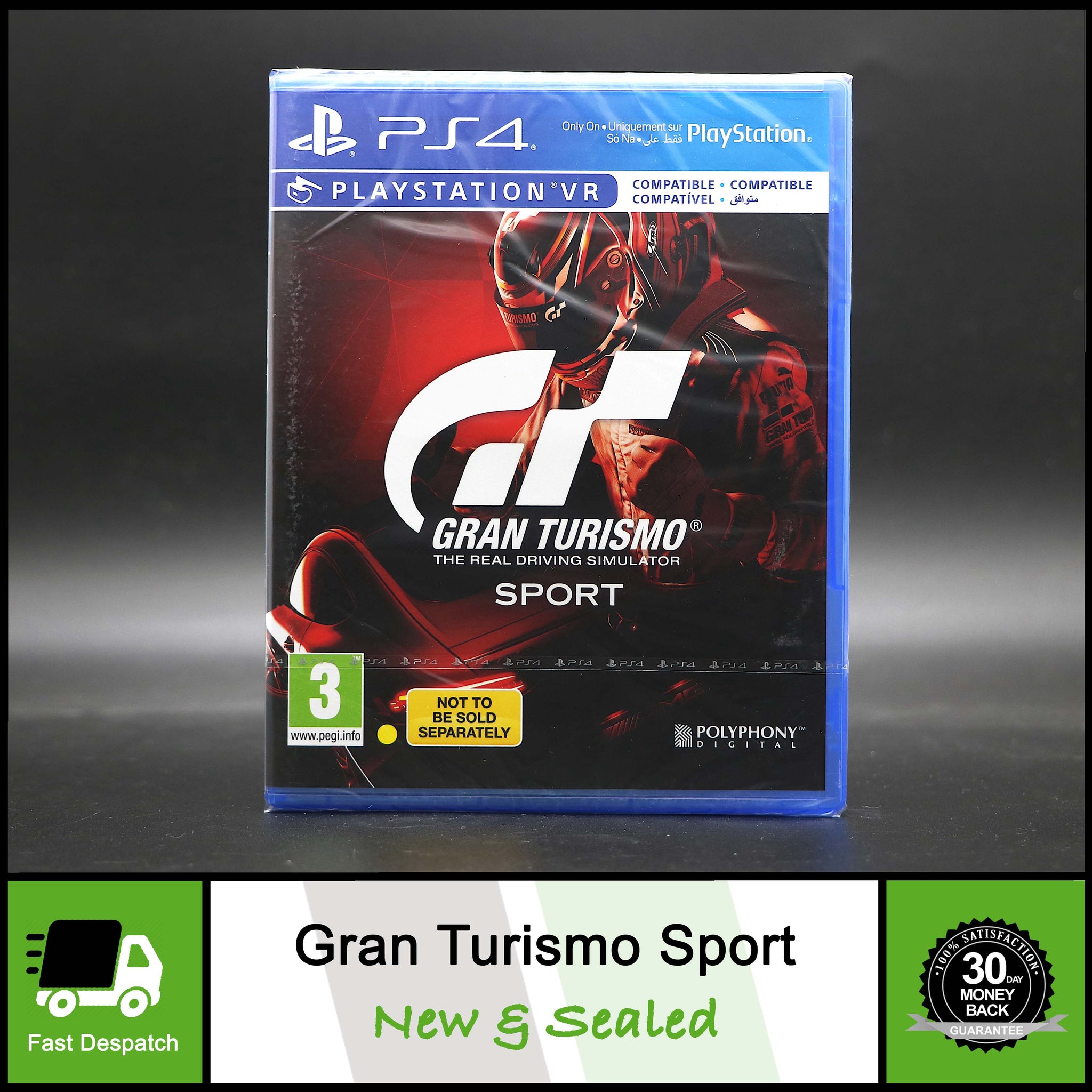 Gran Turismo Sport | Sony PS4 GT Racing Game | New & Sealed
