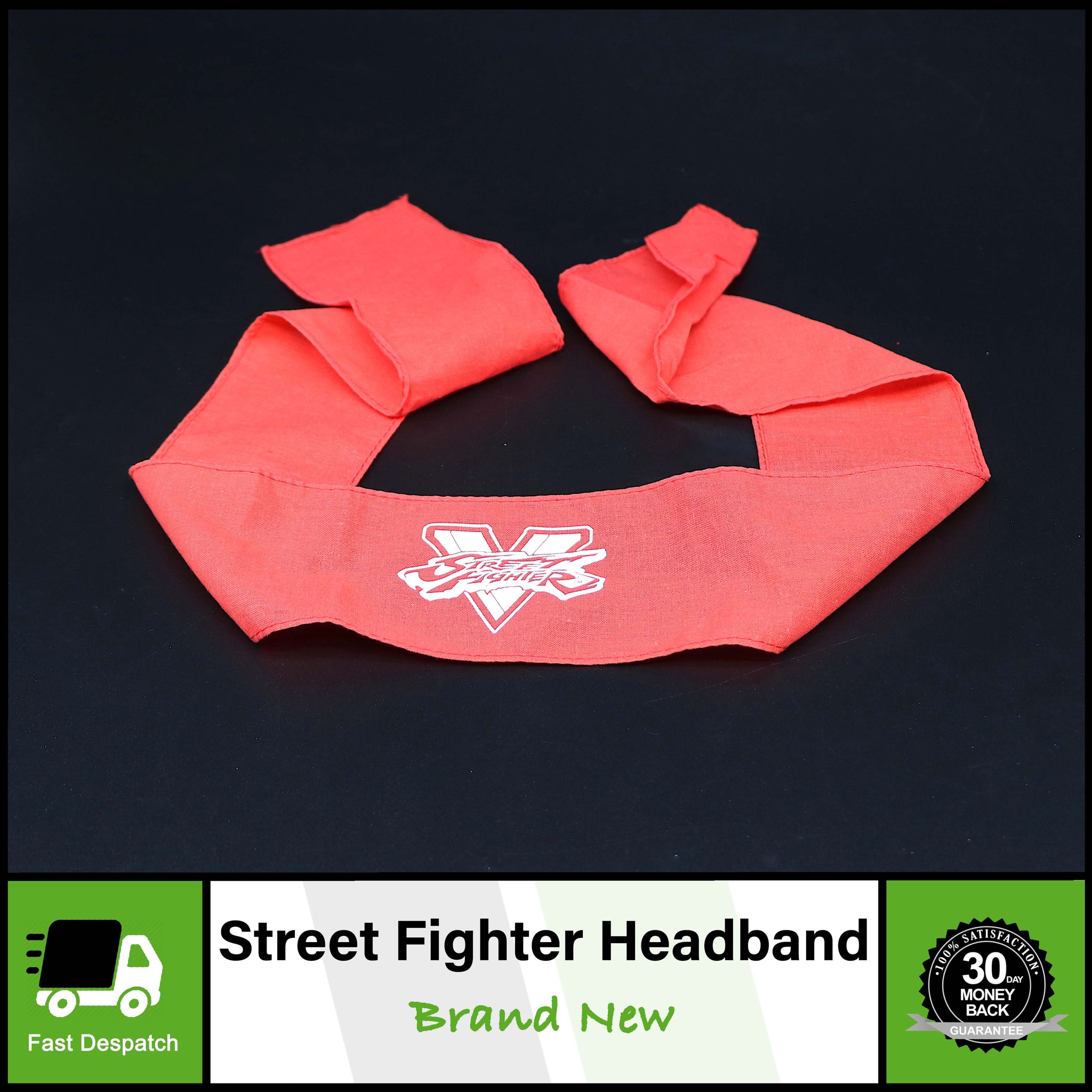 Street Fighter V Headband Scarf Bandana | PS4 Game Capcom Promo