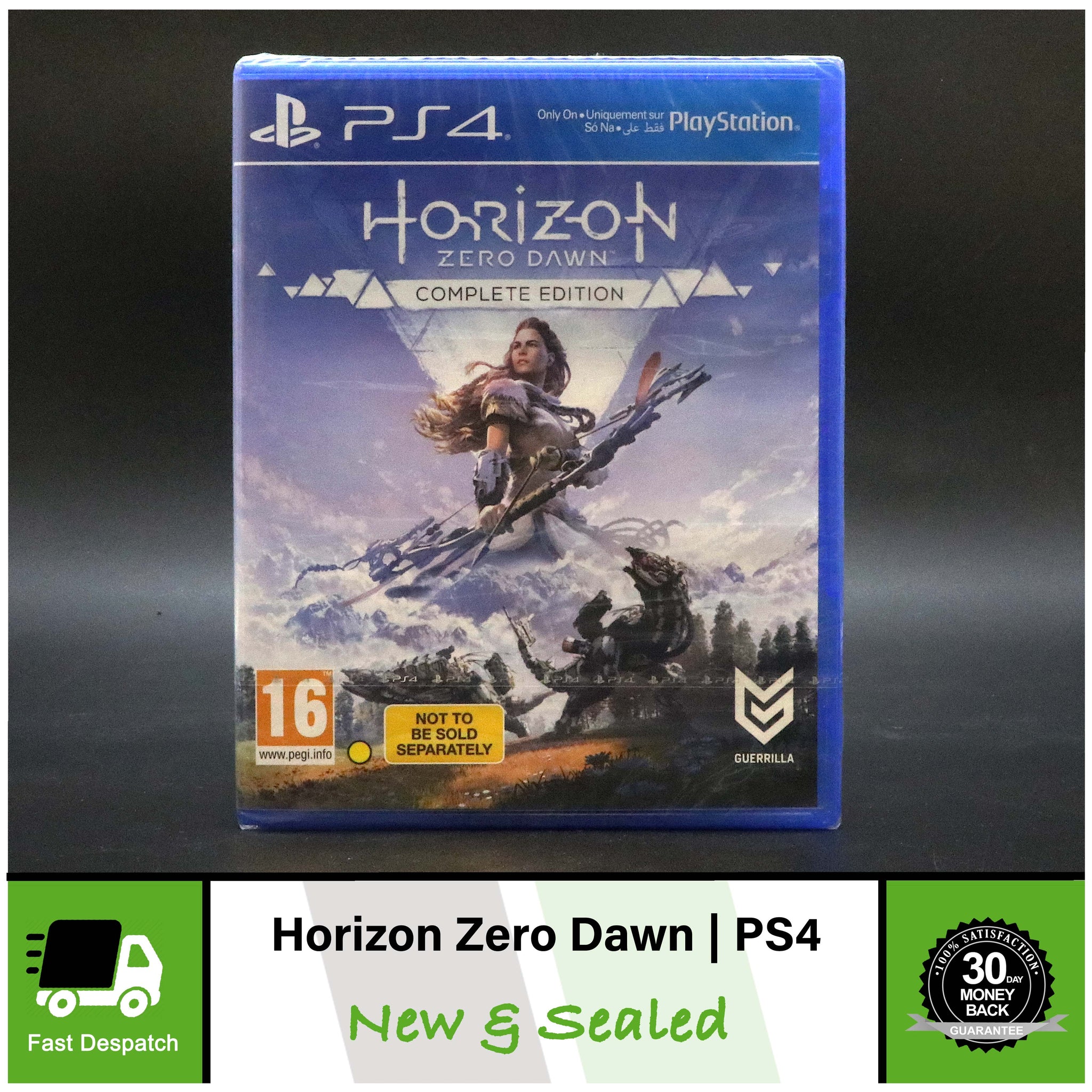 Horizon Zero Dawn | Complete Edition | Sony Playstation 4 PS4 Game | New Sealed