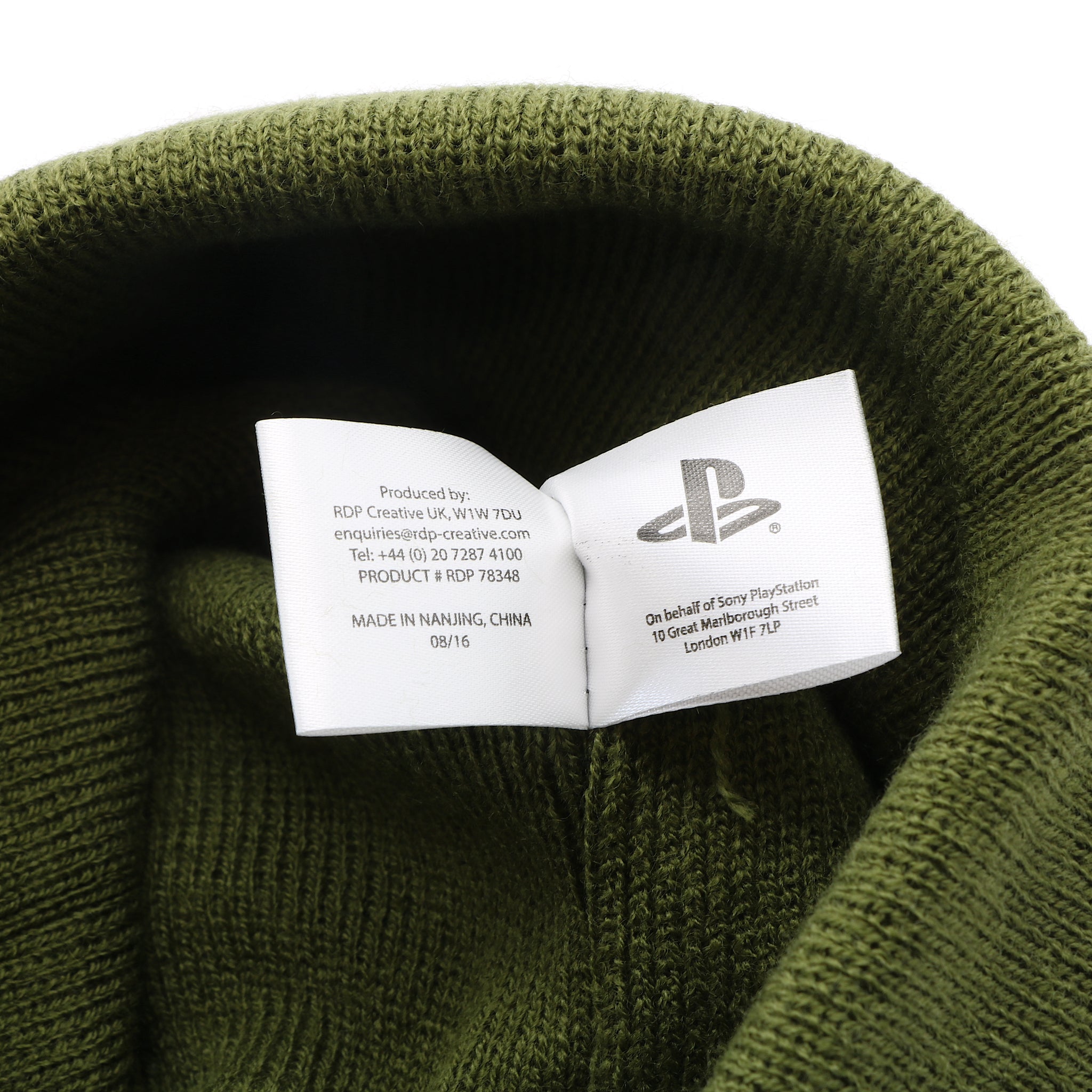 Khaki Green Beanie Hat | From The Last Guardian Official Sony PS4 Game
