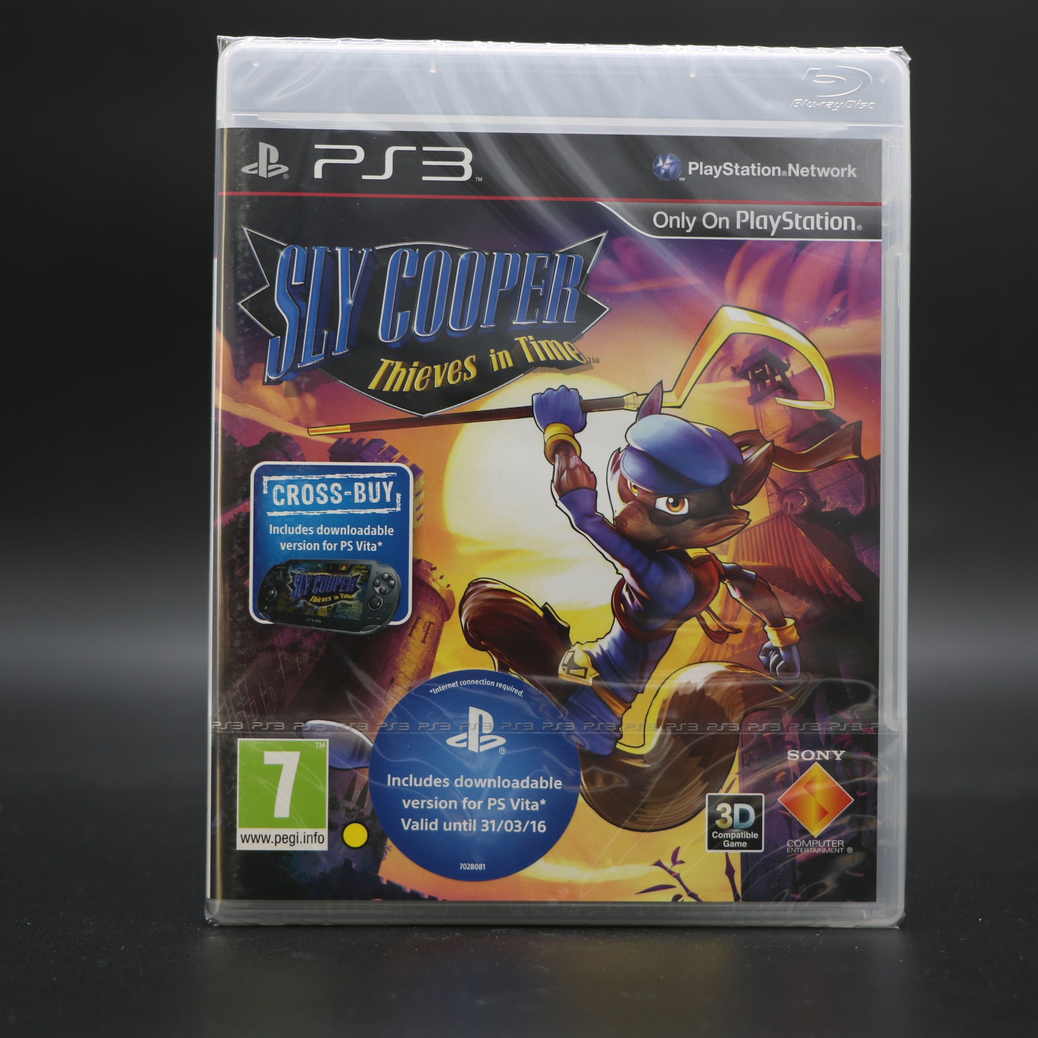 Sly Cooper | Thieves In Time | Sony Playstation 3 PS3 Game | New & Sealed