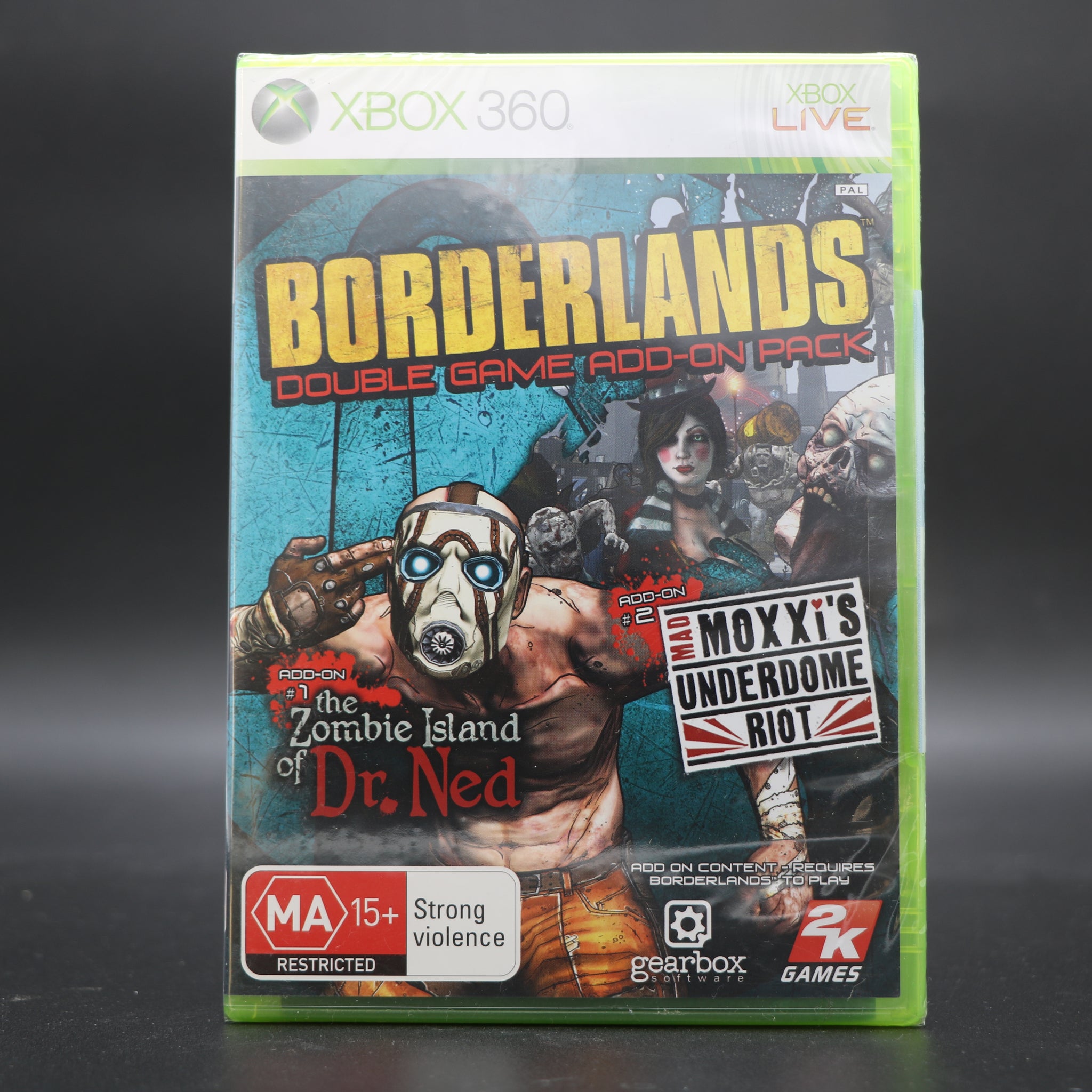Borderlands | Double Game Add-On Pack | Xbox 360 Game | New & Sealed