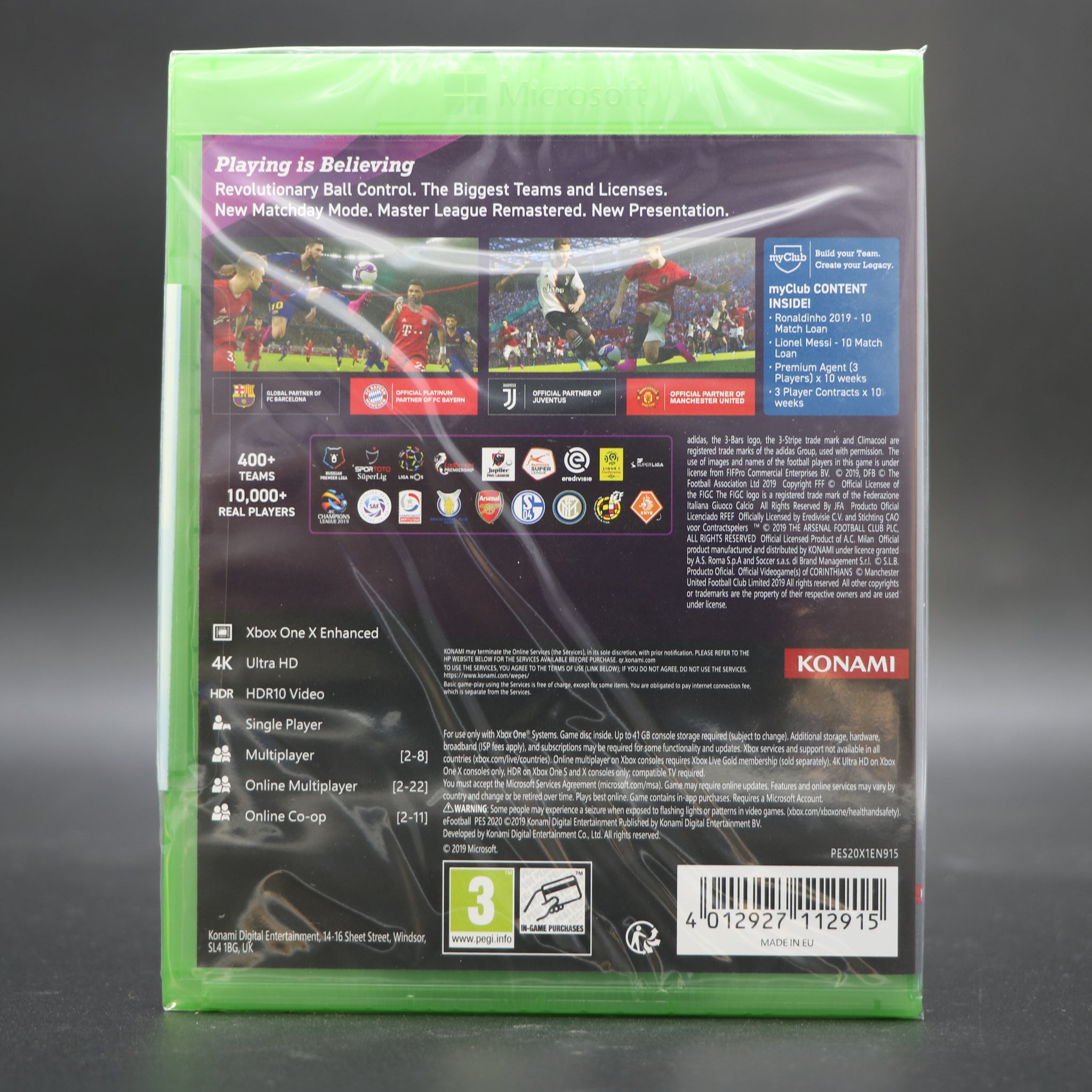 PES2020 | Pro Evolution Soccer 2020 | efootball | Xbox ONE Game | New & Sealed