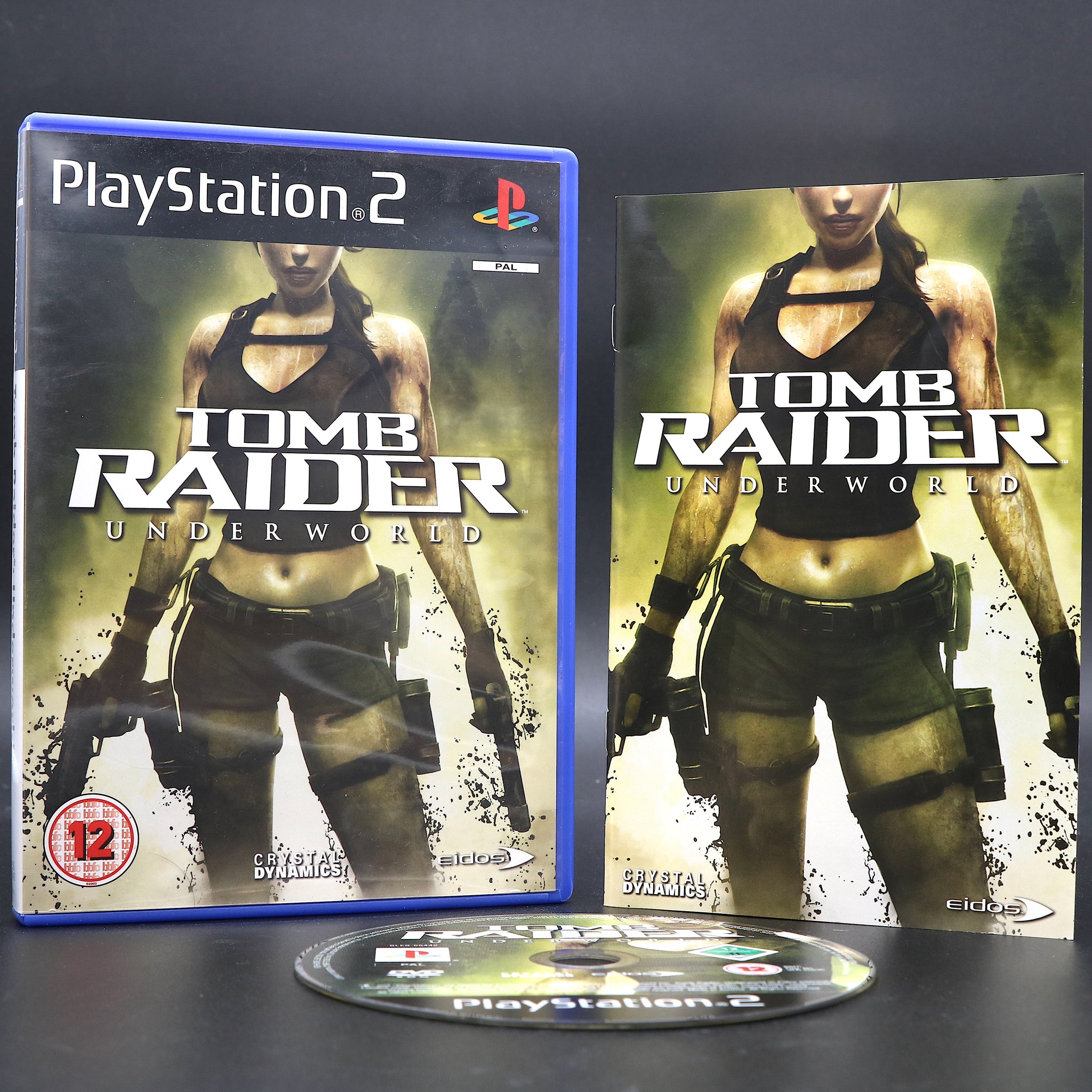 Tomb Raider Underworld | Lara Croft | Sony PS2 Game | Collectable Condition!