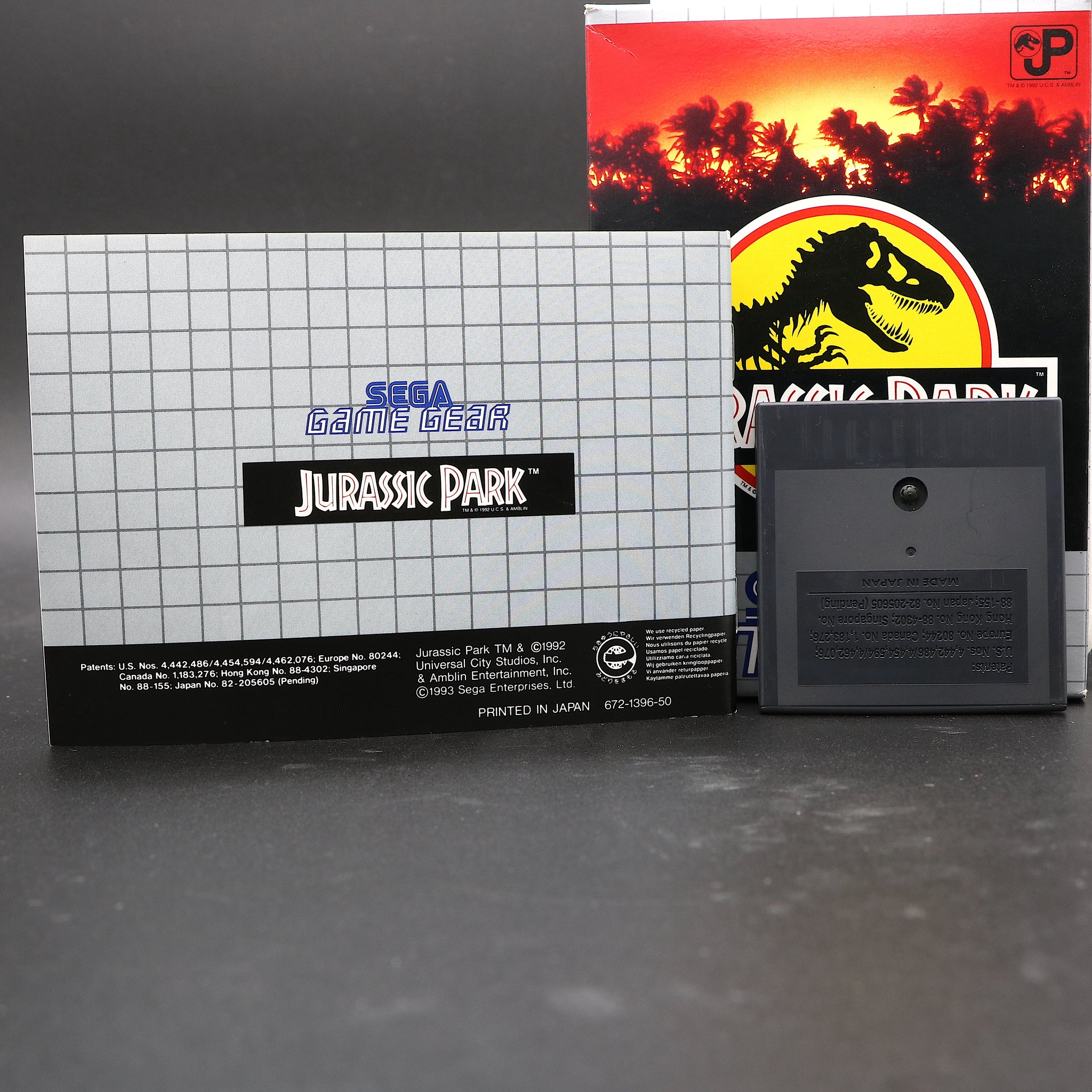 Jurassic Park | Sega Game Gear Game | Boxed | Half Sealed | Collectable!