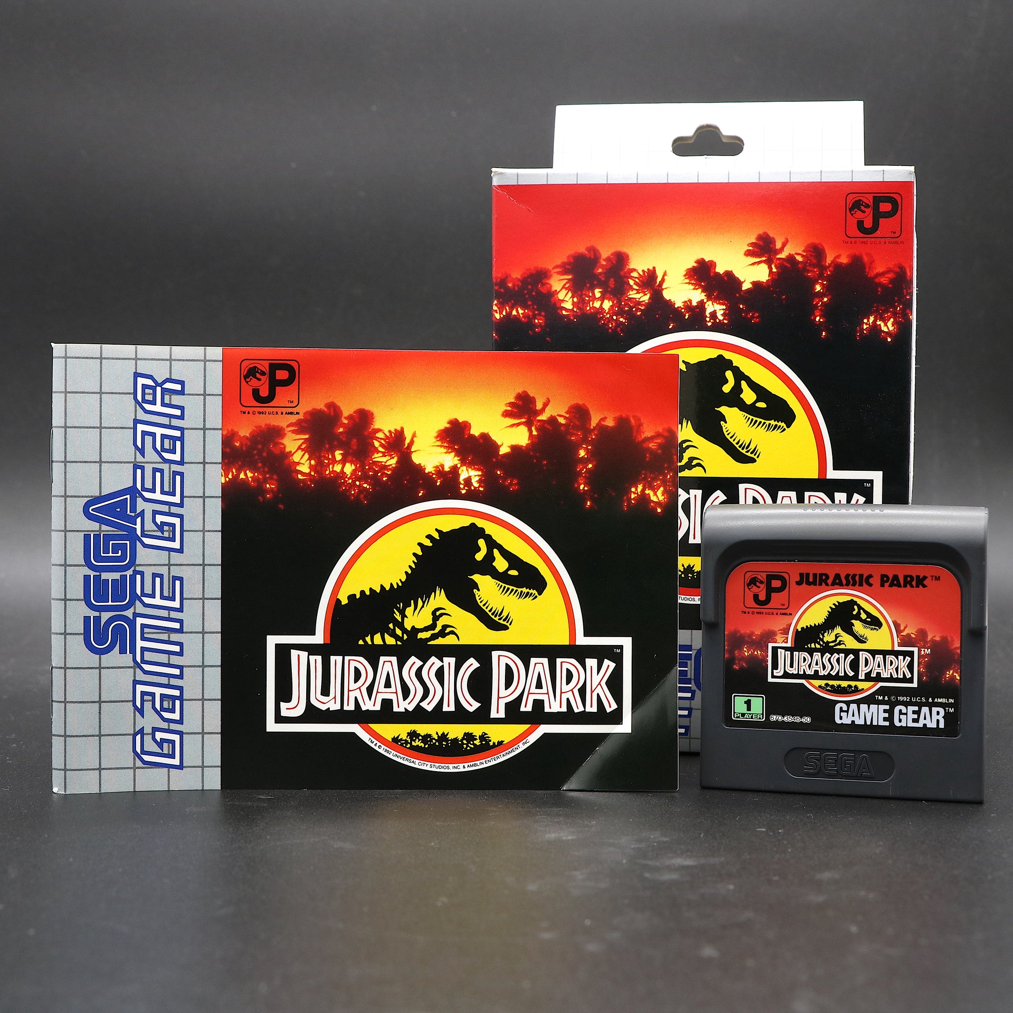 Jurassic Park | Sega Game Gear Game | Boxed | Half Sealed | Collectable!
