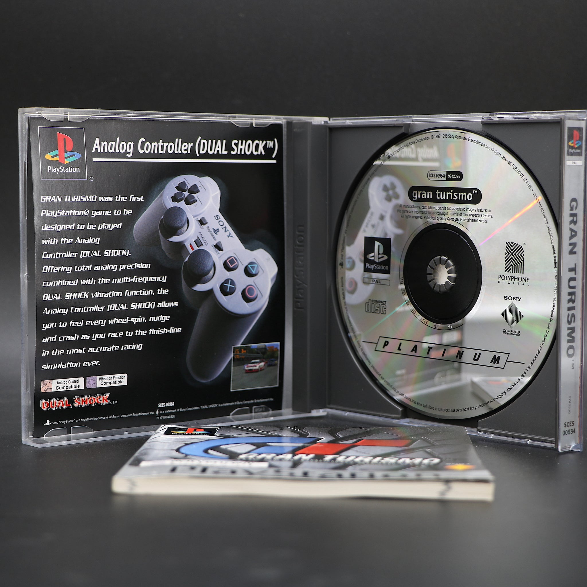Gran Turismo | Platinum Sony Playstation PSONE PS1 Game | Collectable Condition!