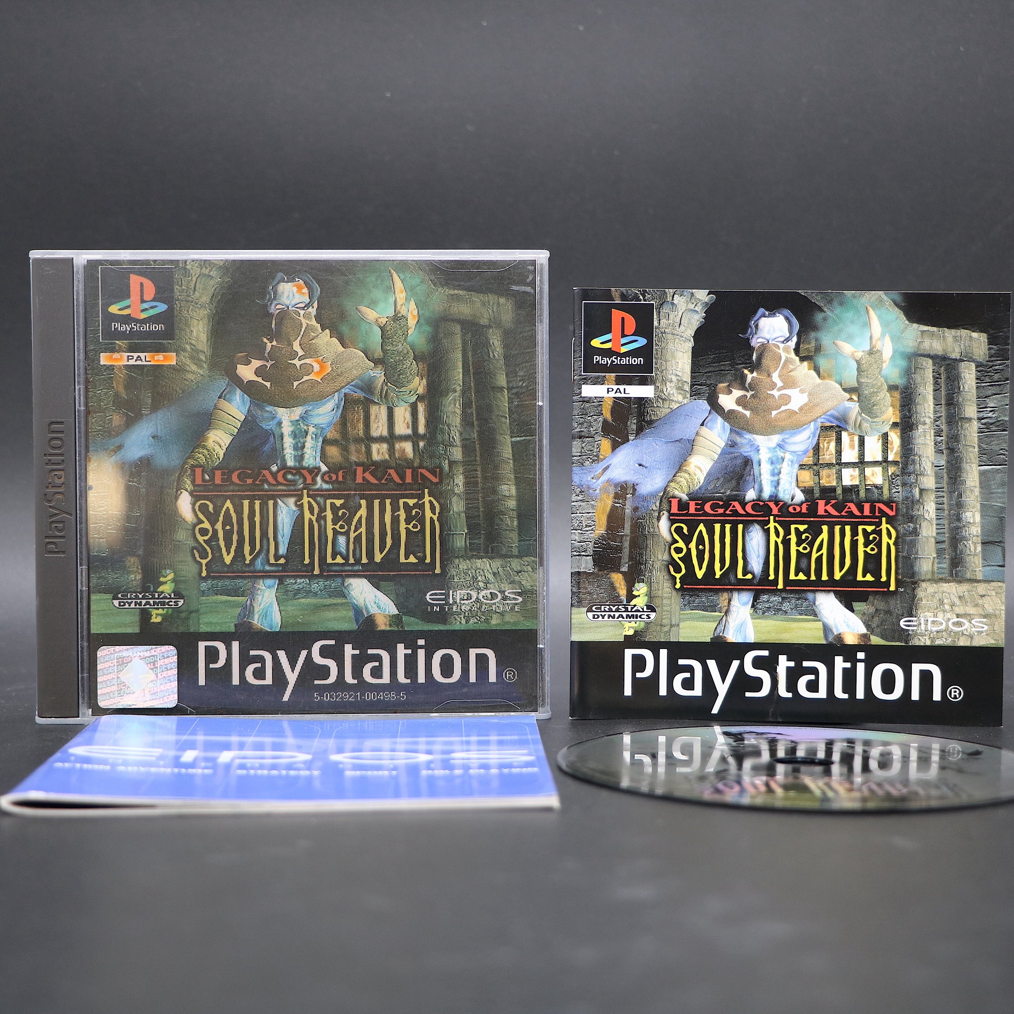 Legacy Of Kain - Soul Reaver Sony PS1 Game - Lenticular Sleeve - Collectable!