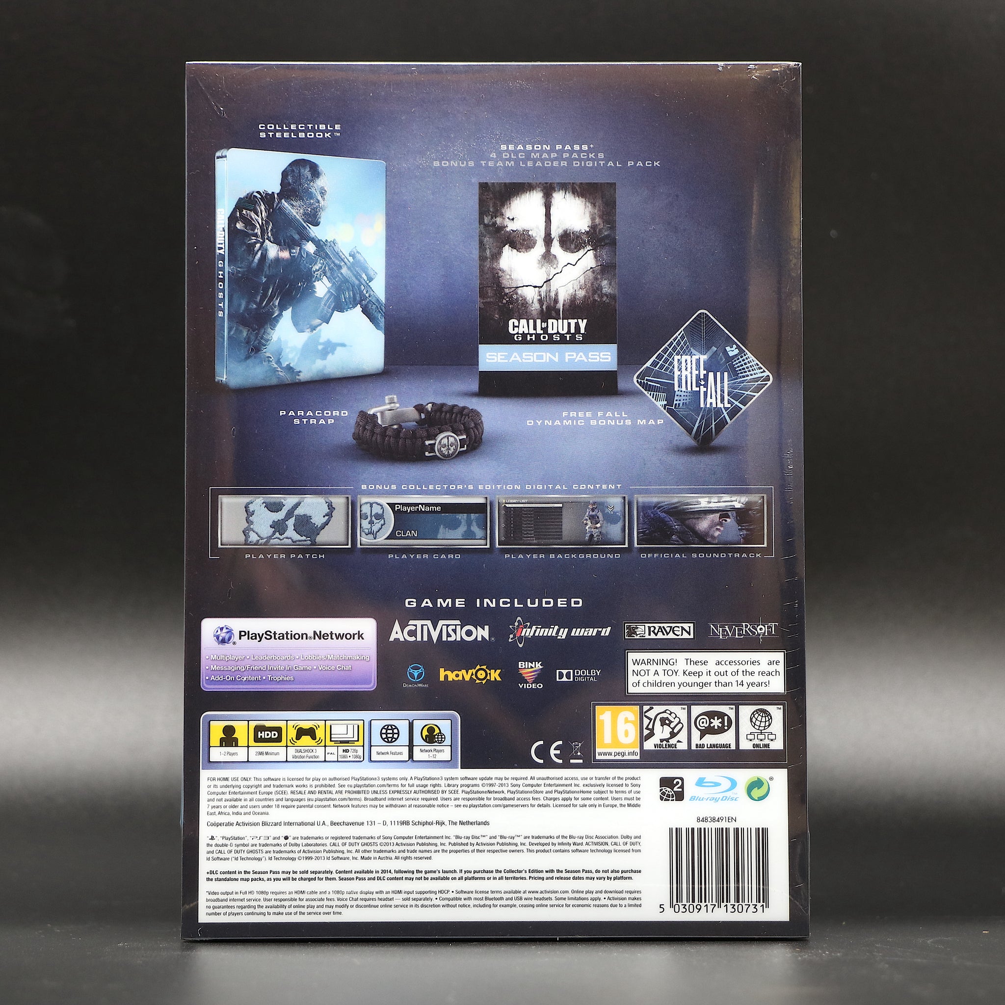 36 x Call Of Duty Ghosts, Hardened Edition