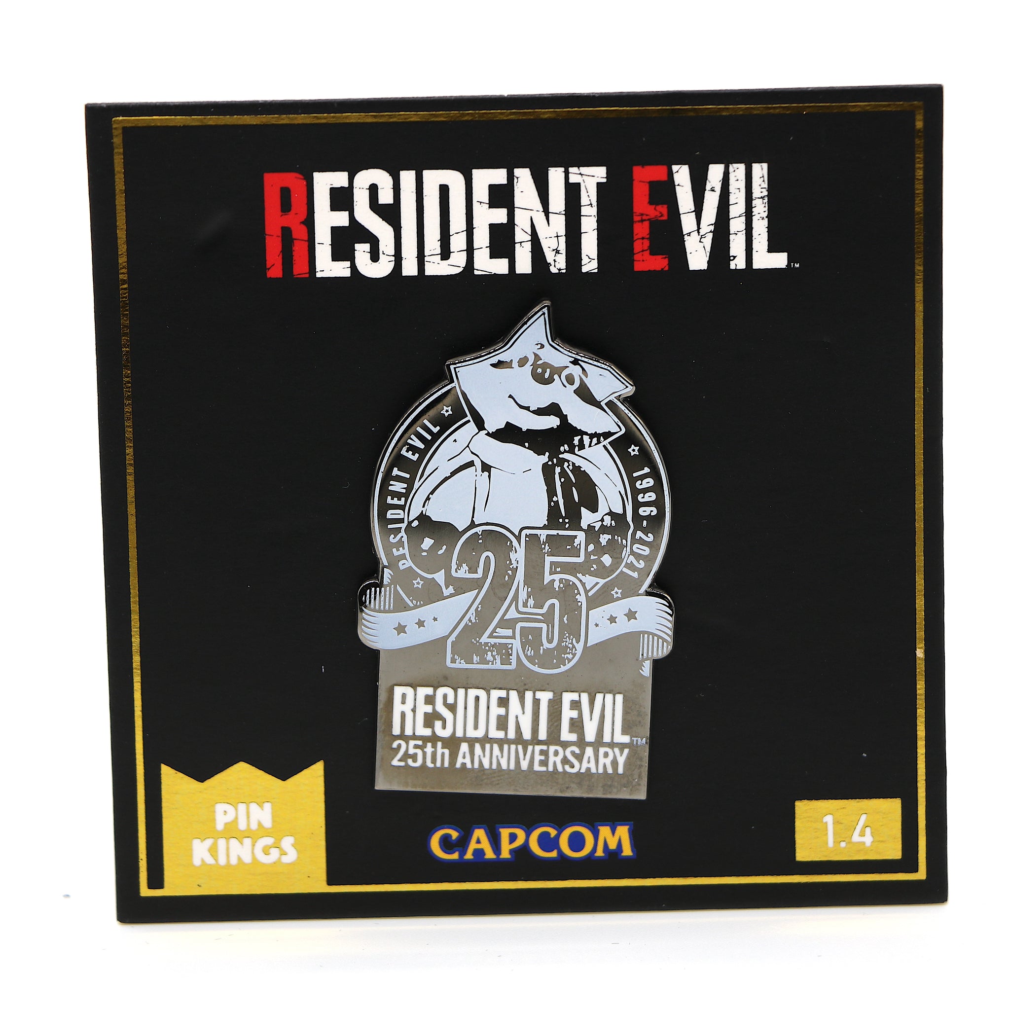 Resident Evil | Promo 25th Anniversary Pin Badge | Capcom | New