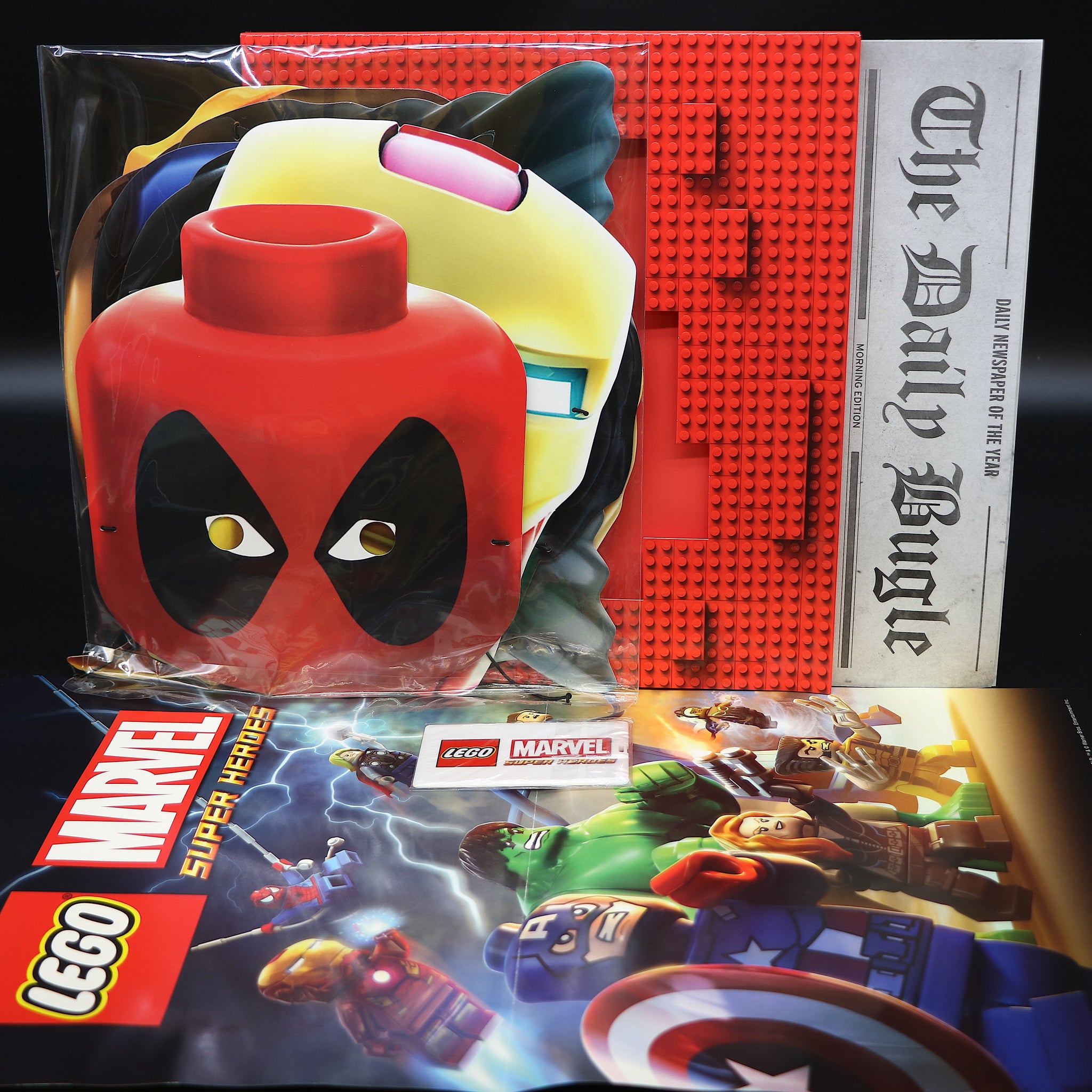Lego Marvel Super Heroes | Sony PS3/PS4 Game | Rare Promo Press Kit