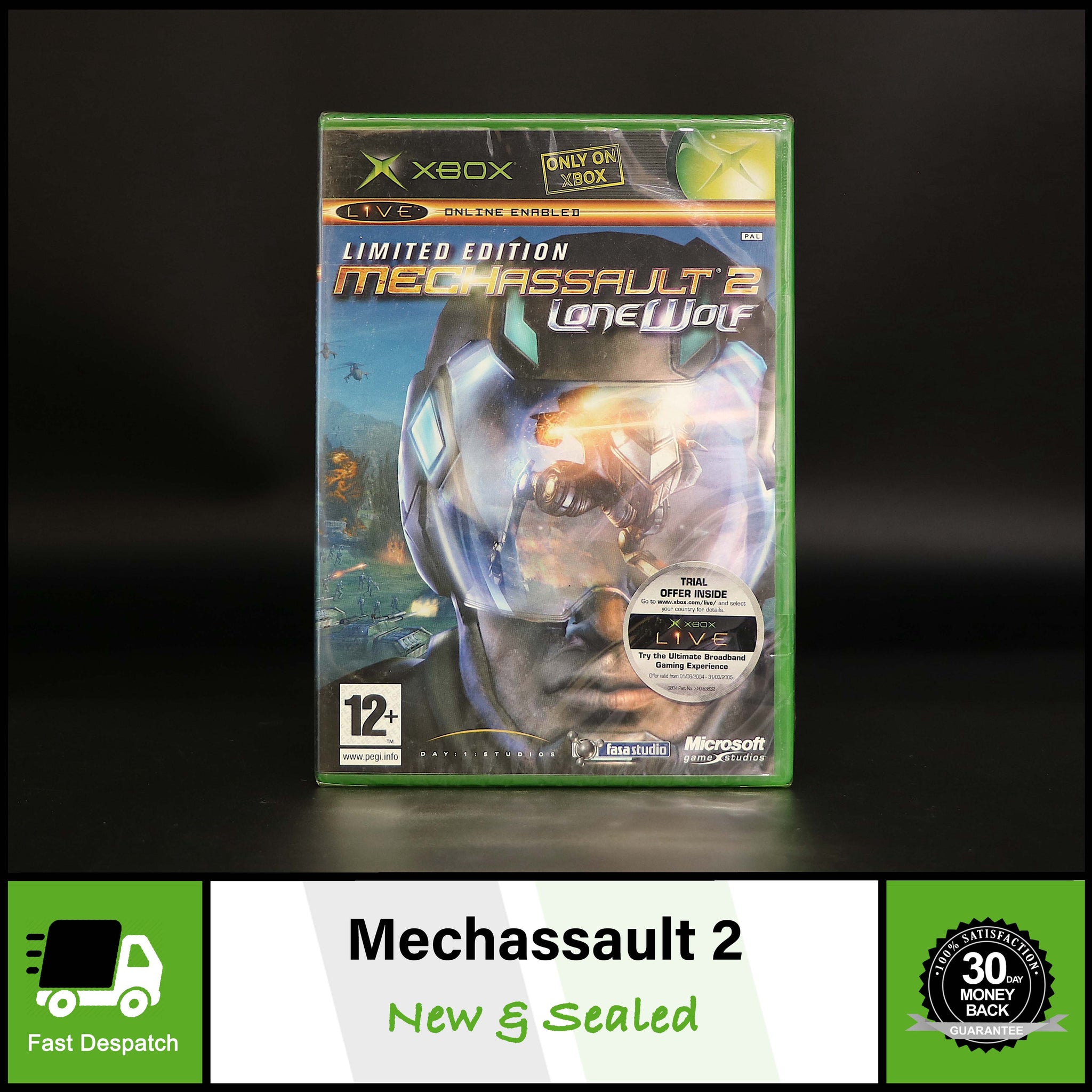 MechAssault 2 | Lone Wolf | Limited Edition | Original Xbox Game | New & Sealed