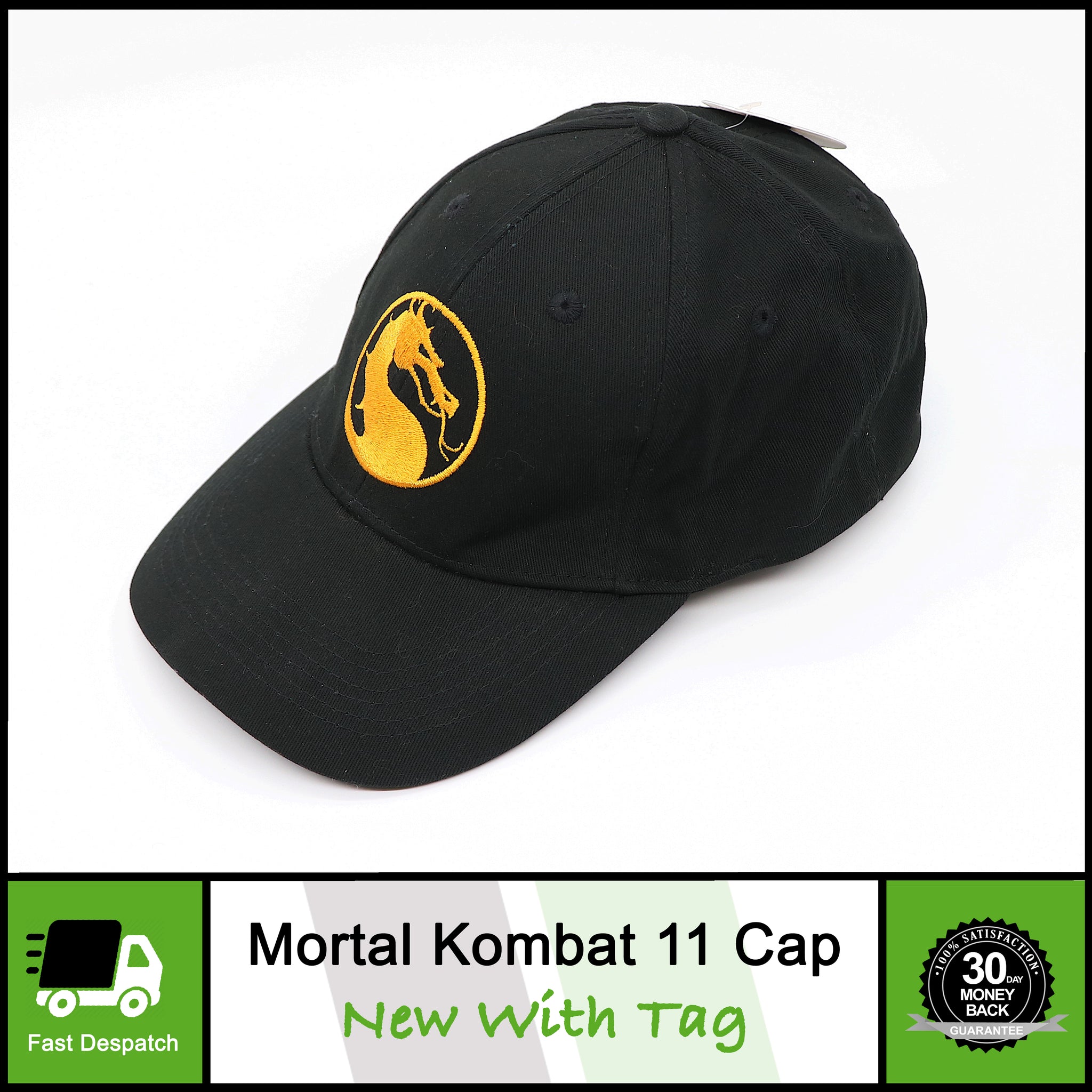 Mortal Kombat 11 Hat Cap Promo Prize Giveaway at London Event - Collectors Rare!