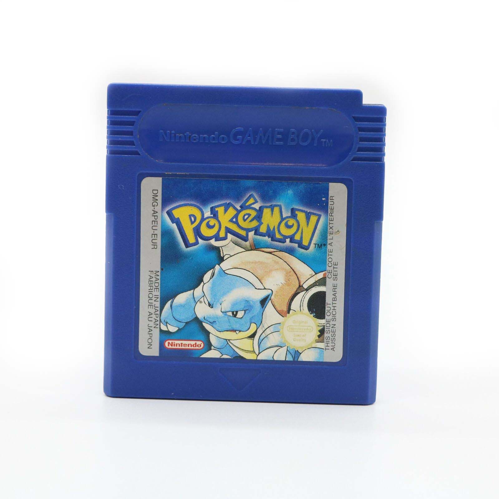 Genuine Pokemon Blue Version | Nintendo Gameboy Game Cartridge Cart Only