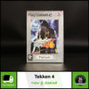 Tekken 4 | Platinum | Sony Playstation 2 PS2 PSTwo Game | New & Sealed