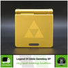 The Legend Of Zelda Gold Nintendo Gameboy SP Handheld Console