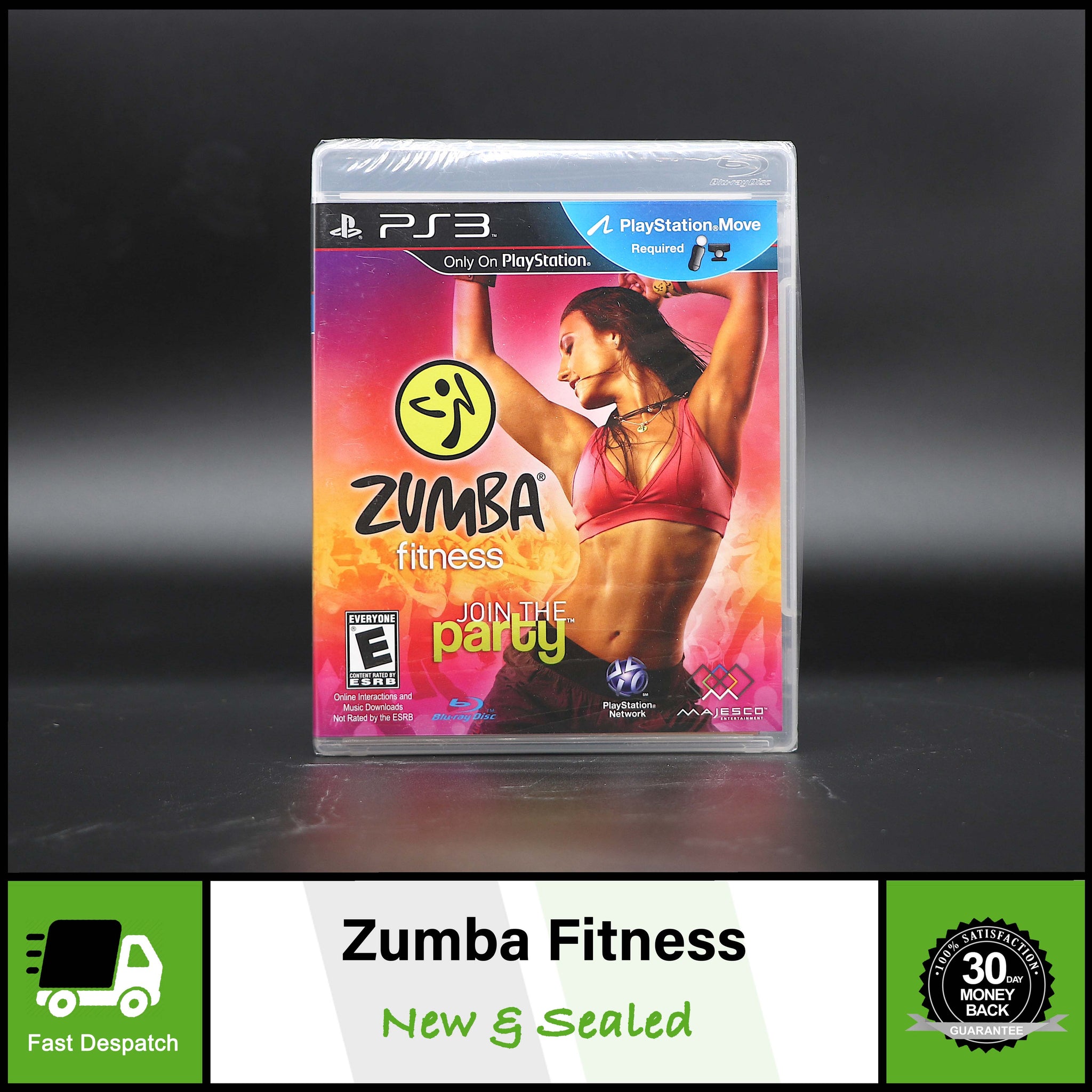 Zumba Fitness | Join The Party | Sony PlayStation 3 PS3 Game | New & Sealed