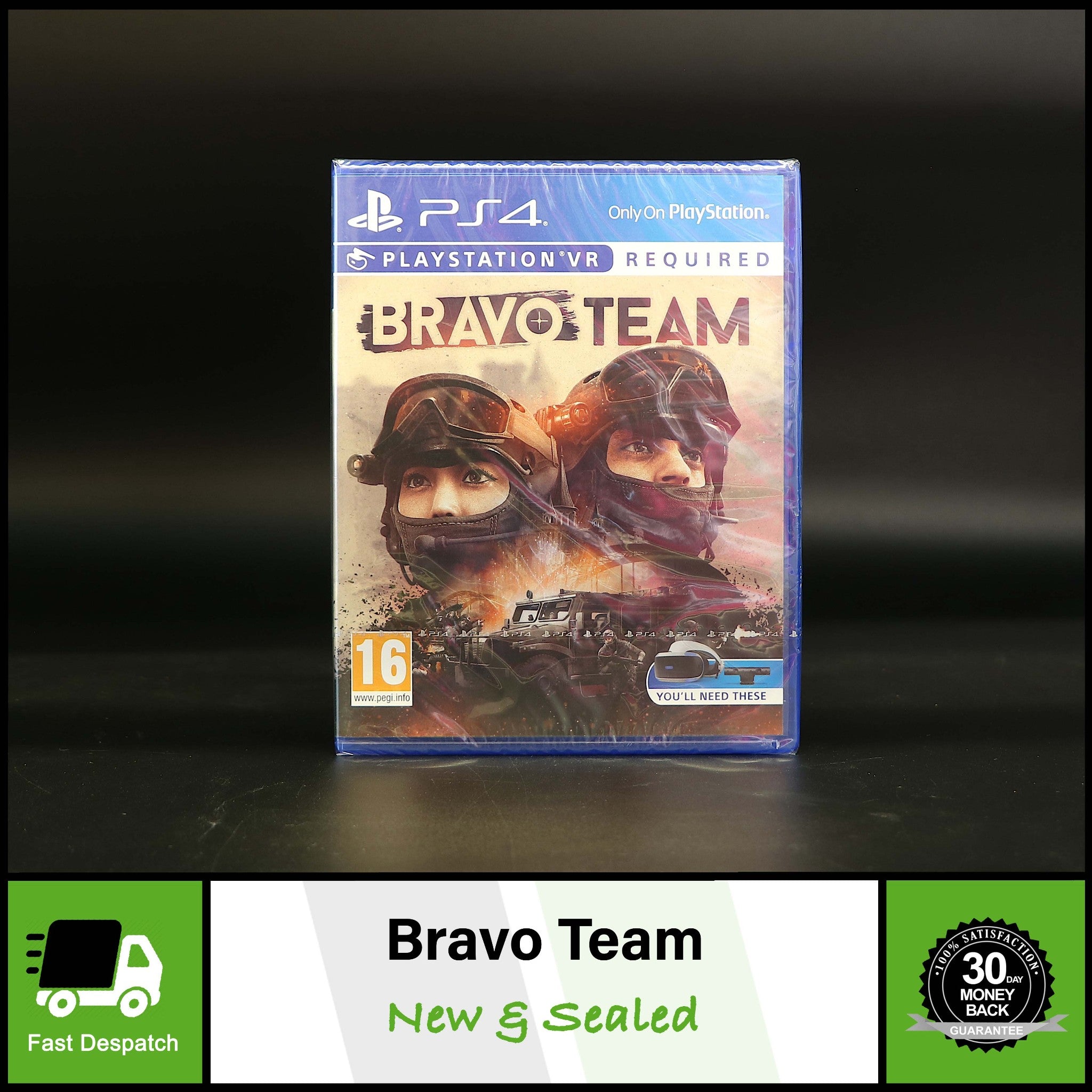 Bravo Team | Sony Playstation PS4 Game | New & Sealed | VR Required