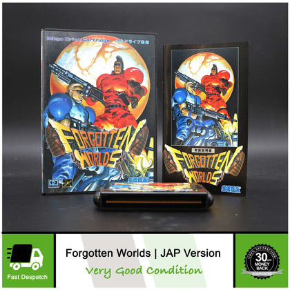 Cartouche Forgotten Worlds Pour SEGA Megadrive - Édition PAL - Comme Neuf !