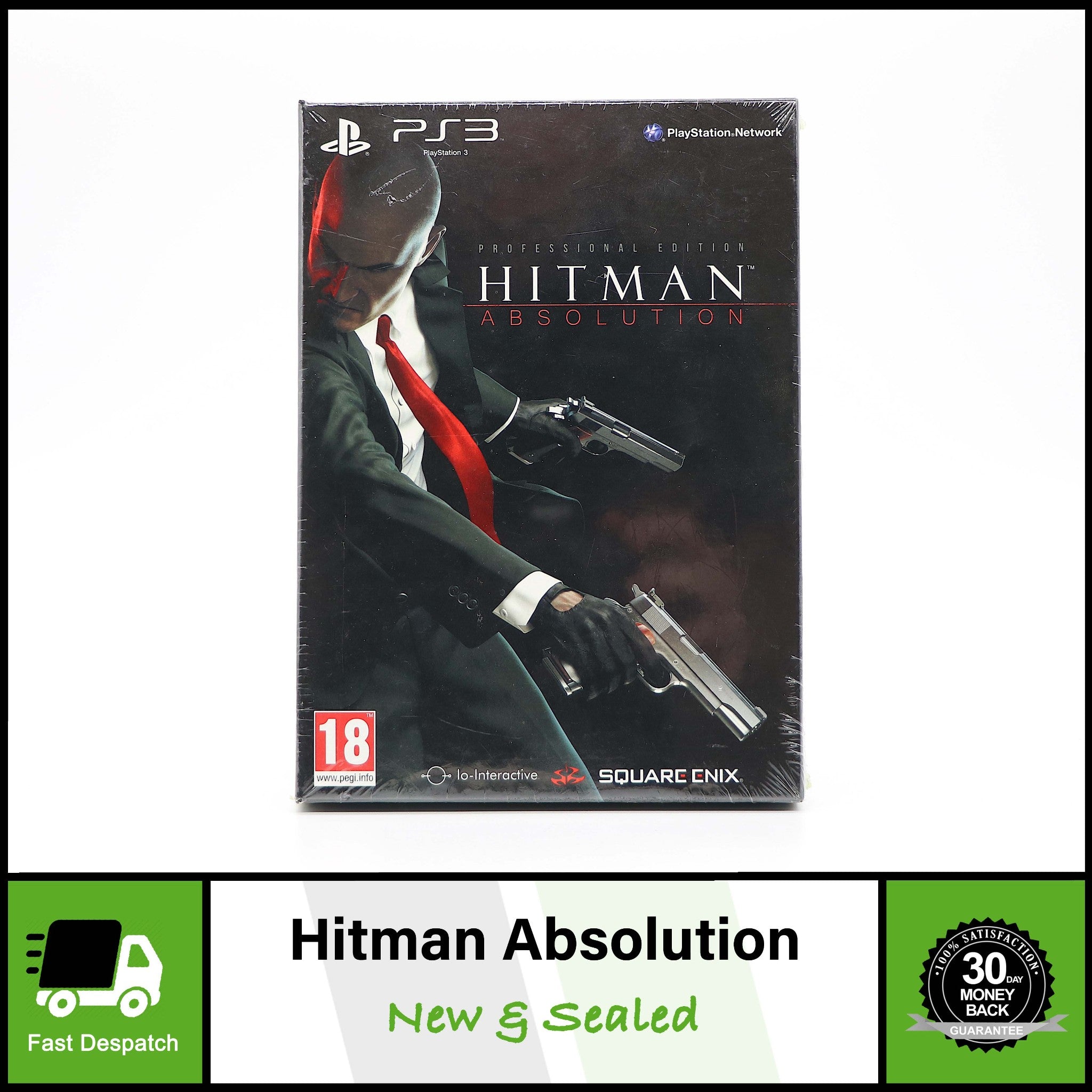 Hitman Absolution Professional Edition | Sony PS3 Game | New & Sealed