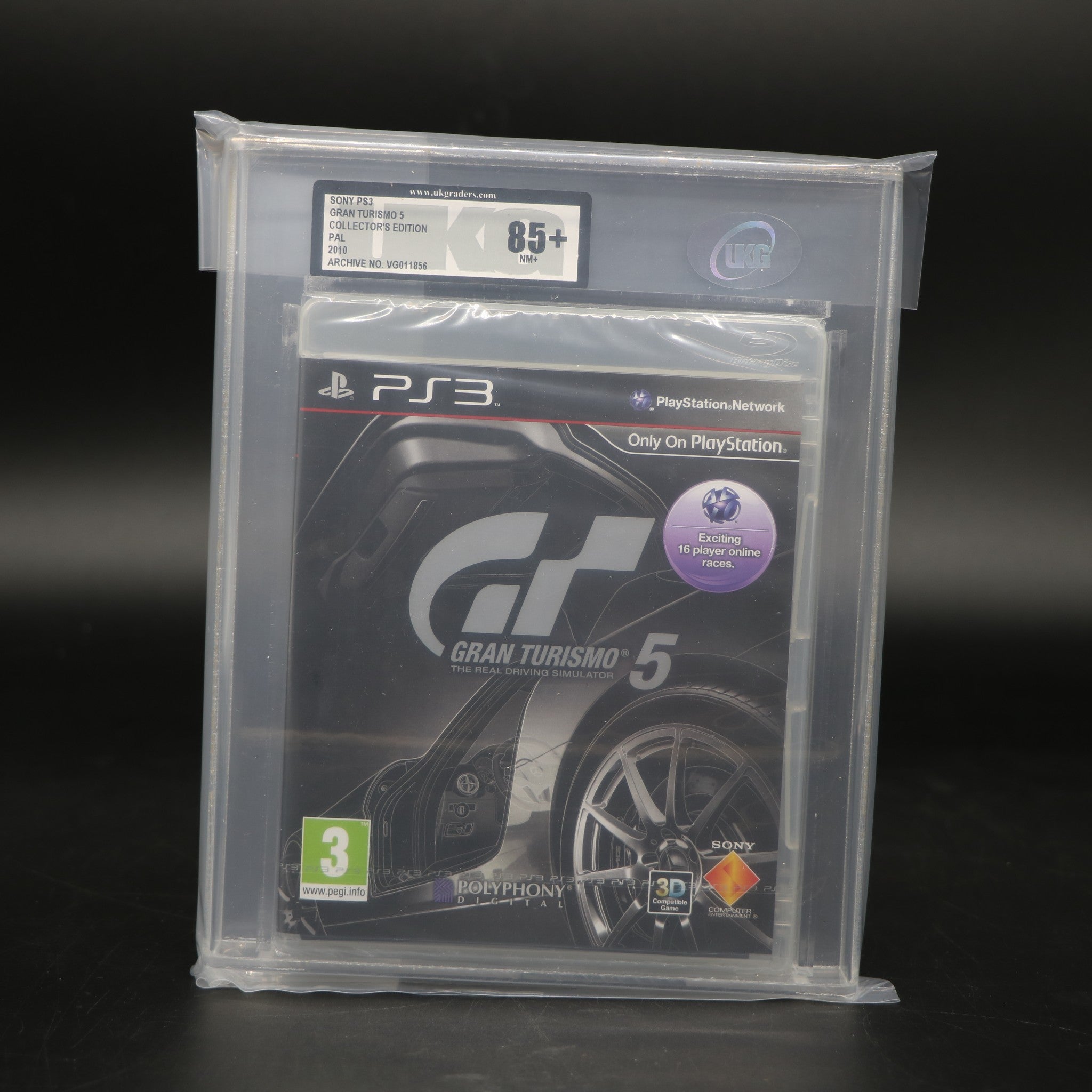 Gran Turismo 5 (GT5) | Collectors Edition | Sony PS3 Game | UKG Graded 85+ NM
