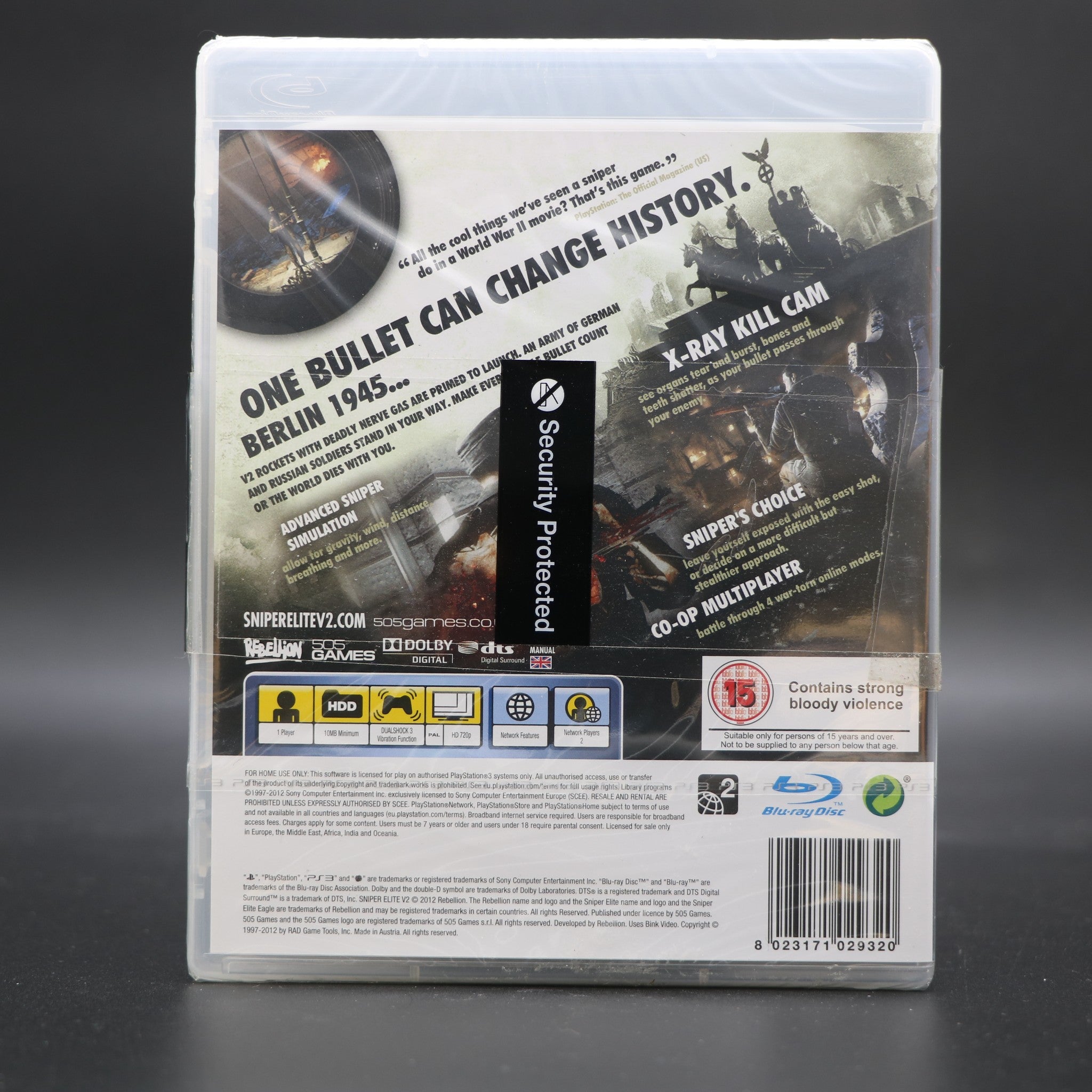 Sniper Elite V2 | Sony Playstation PS3 Game | Brand New & Sealed!