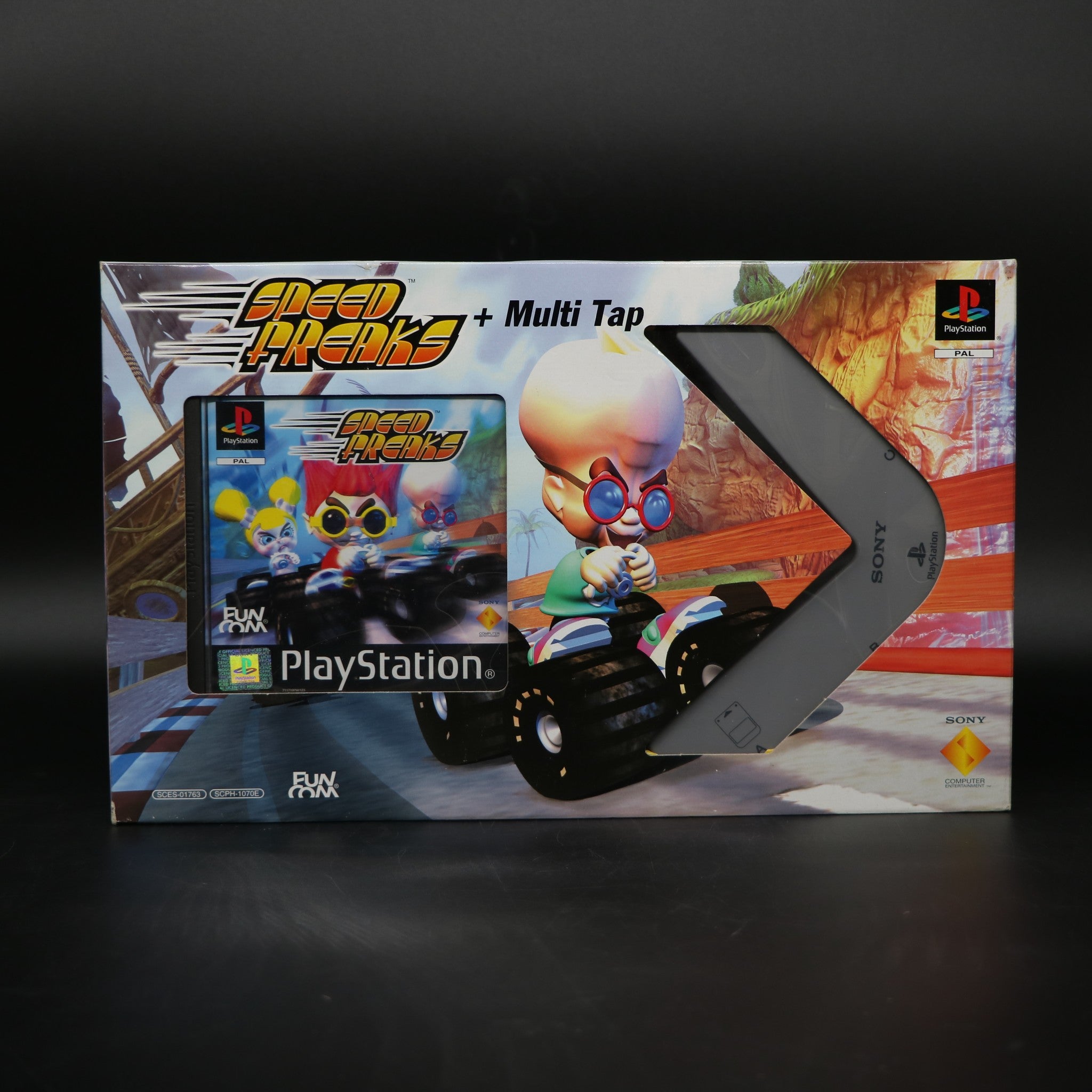 Speed Freaks Plus Multi Tap Bundle | Playstation PS1 PSONE Game | New