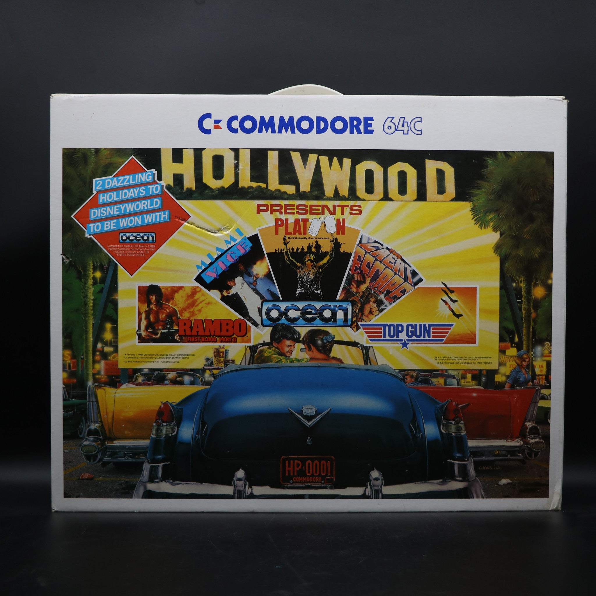 Commodore C64 Hollywood TV Quiz Pack Console Bundle | Boxed Collectors Condition