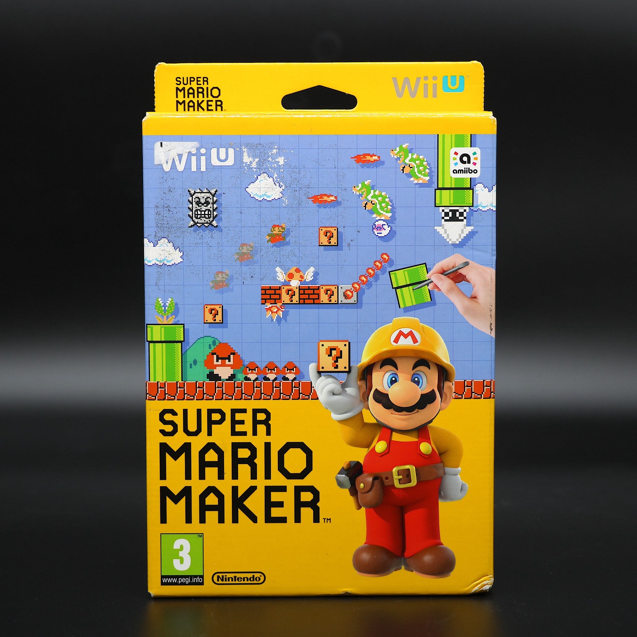 Super Mario Maker | Includes Hardback Art Book | Nintendo Wii U Game | New