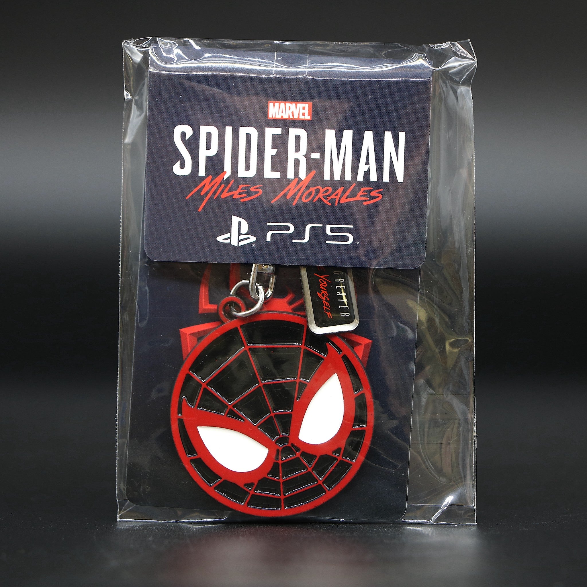 Spider-Man Miles Morales | Promo Keyring Keychain From PS4/PS5 Game | New