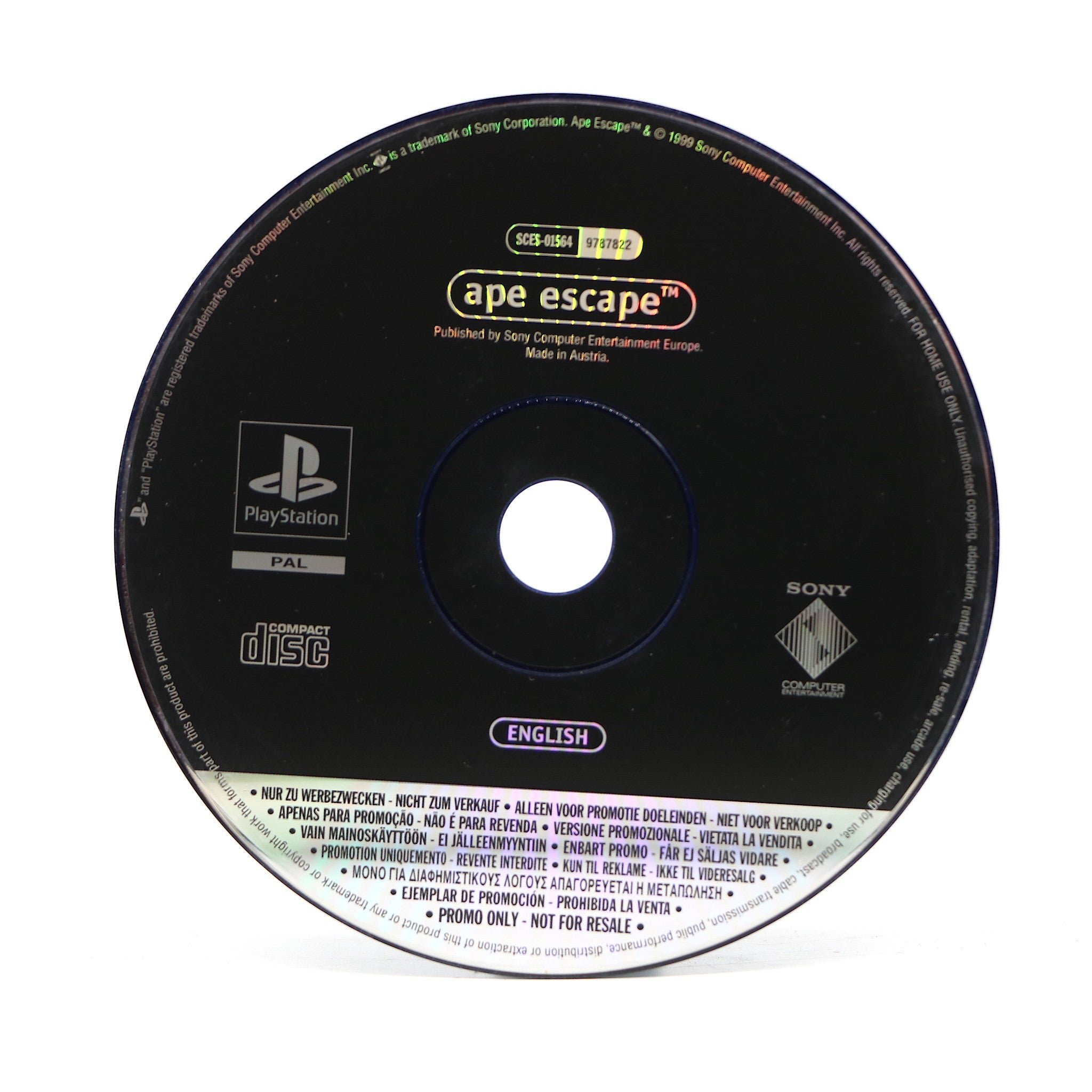 Ape Escape | Sony PS1 Game | Promo Version | Very Good Condition!