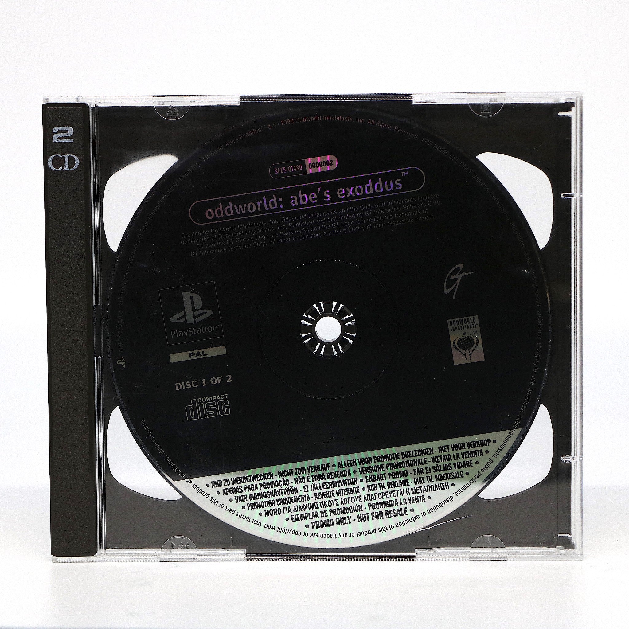 Oddworld Abe's Exoddus | Sony PS1 Game | Promo Version | Collectable Condition
