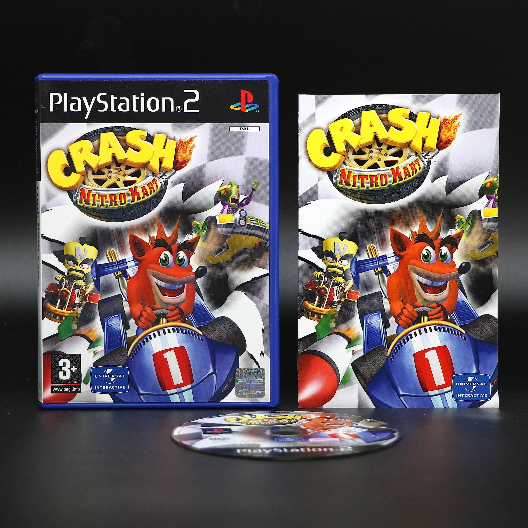 Crash Nitro Kart (Bandicoot) | Sony Playstation PS2 Game | Brand New Not Sealed