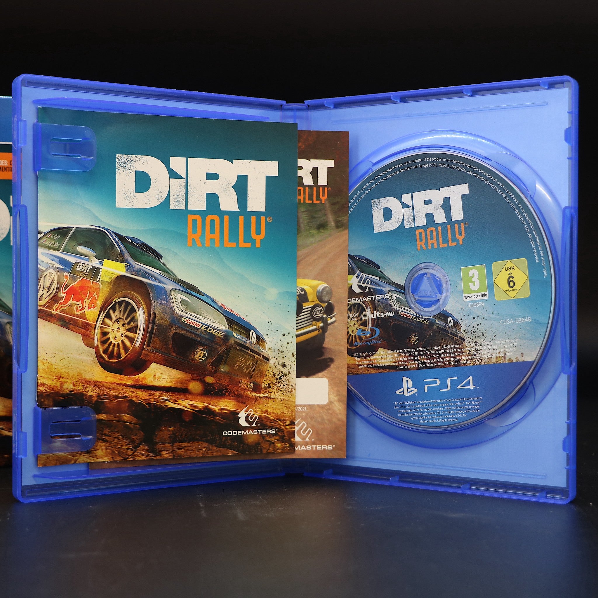 Dirt Rally, Legend Edition, Colin McRae, Sony PS4 Game