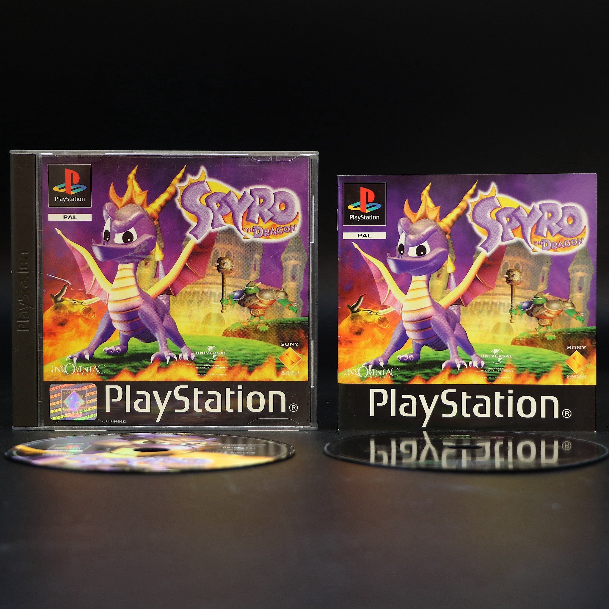 Spyro The Dragon With Demo | Sony PS1 PSONE Game | Collectable Condition!