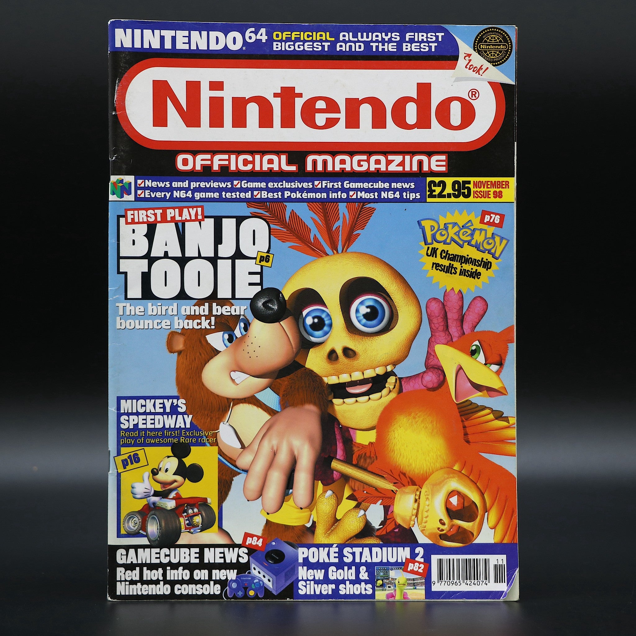 Official Nintendo Magazine NOM UK | Issue 98 November | Banjo Tooie