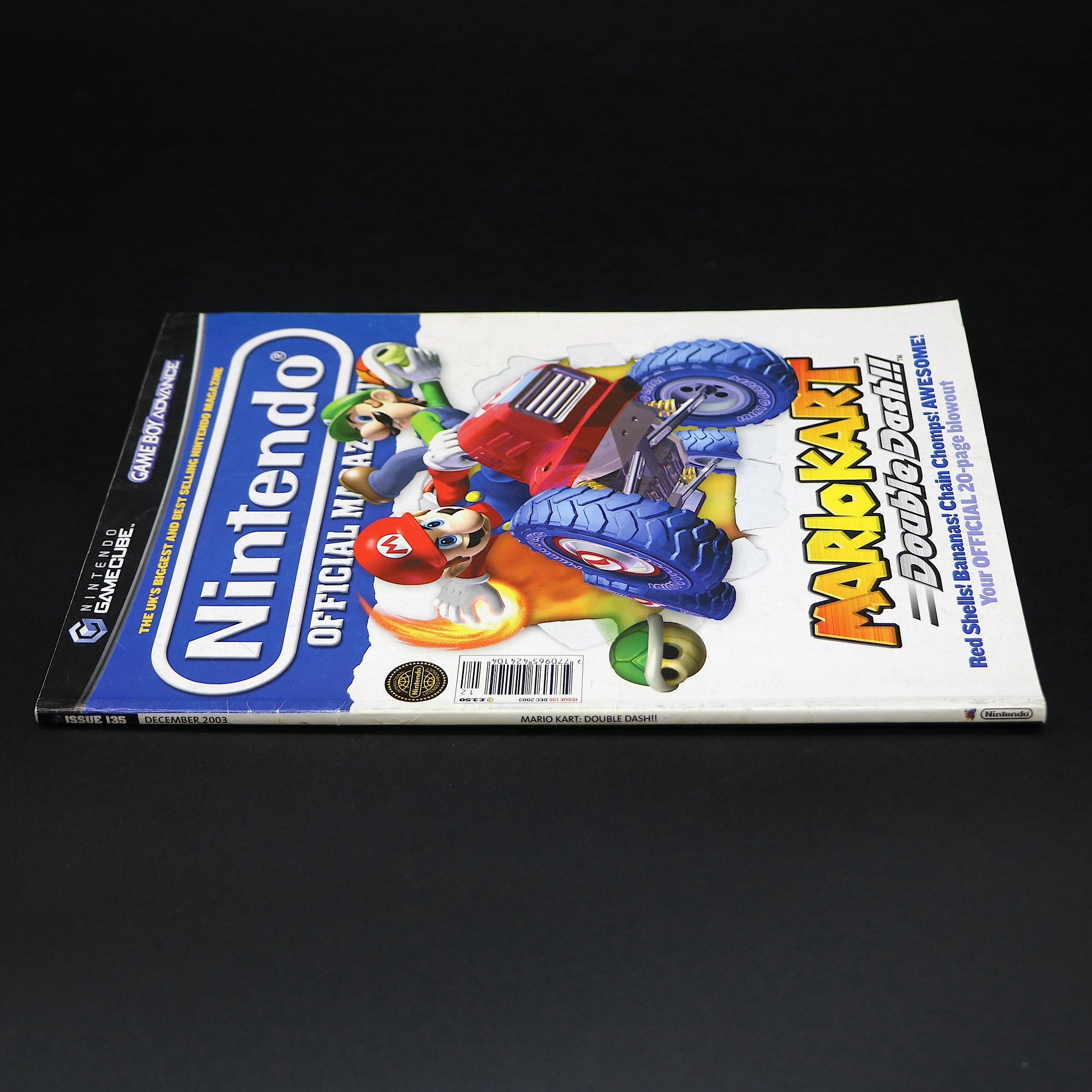Official Nintendo Magazine NOM UK | Issue 135 Dec 2003 | Mario Kart Double Dash
